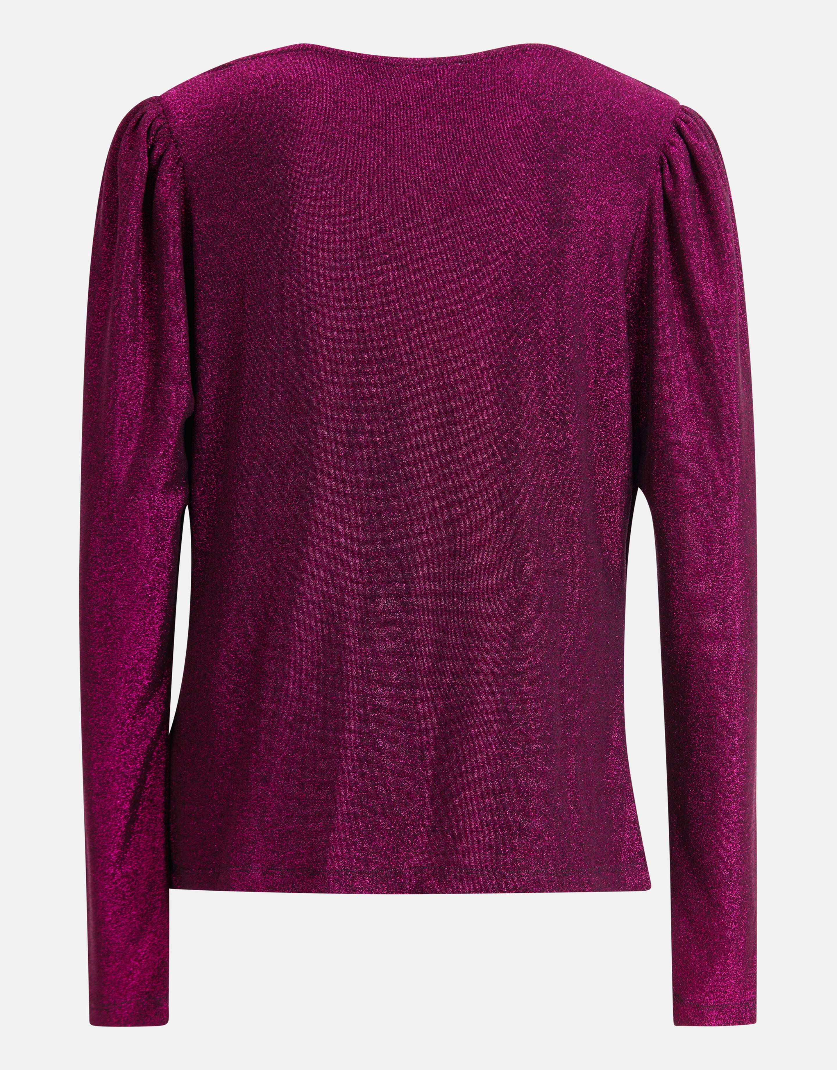 Drapiertes Glitzer-Top Schwarz SHOEBY WOMEN