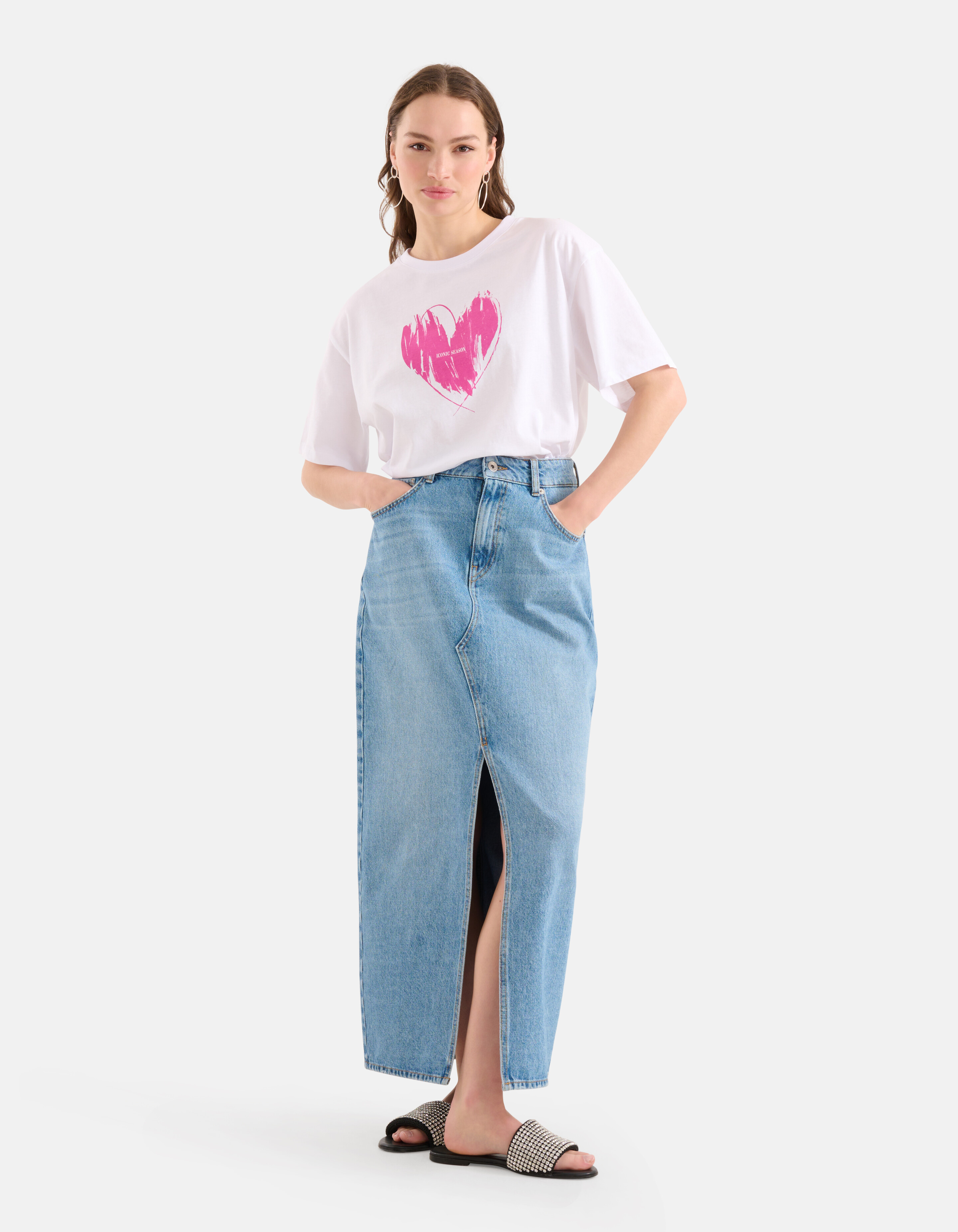 Kunstwerk T-shirt Rosa SHOEBY WOMEN