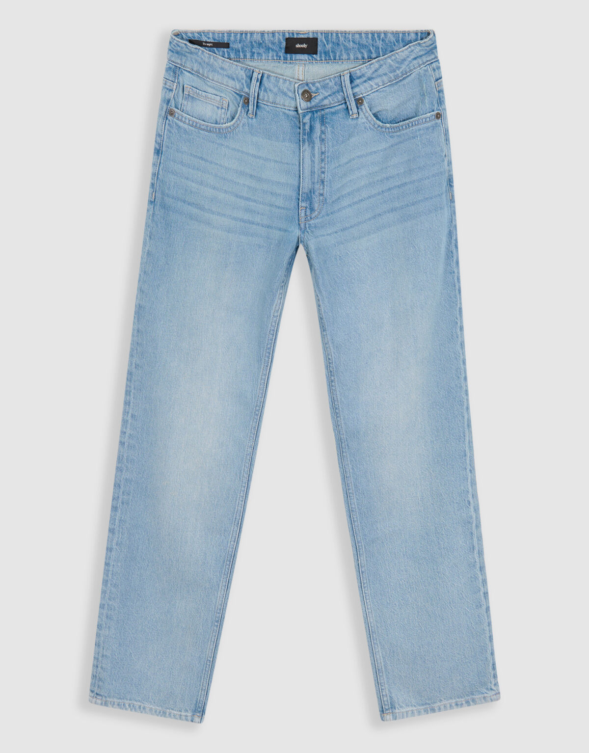 Straight Fit Jeans Gebleicht L34 SHOEBY MEN