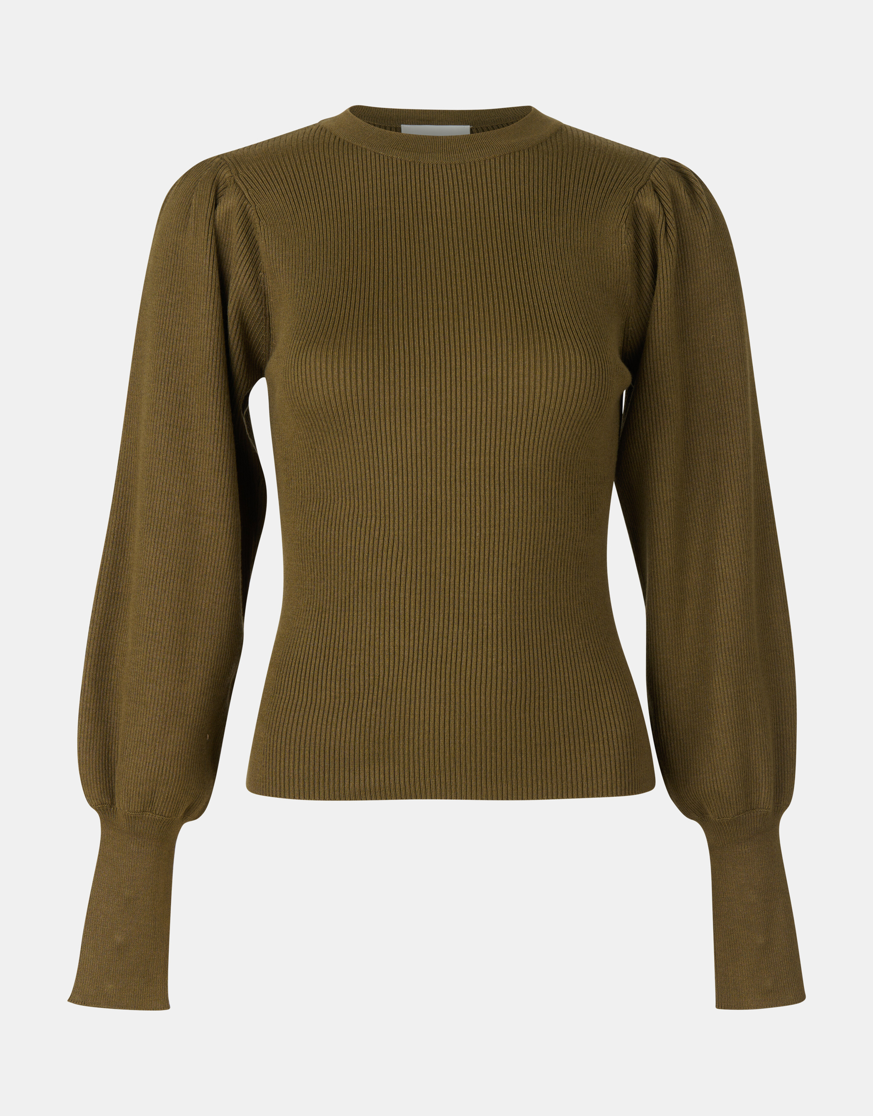 Rippenpullover Dunkelgrün SHOEBY WOMEN