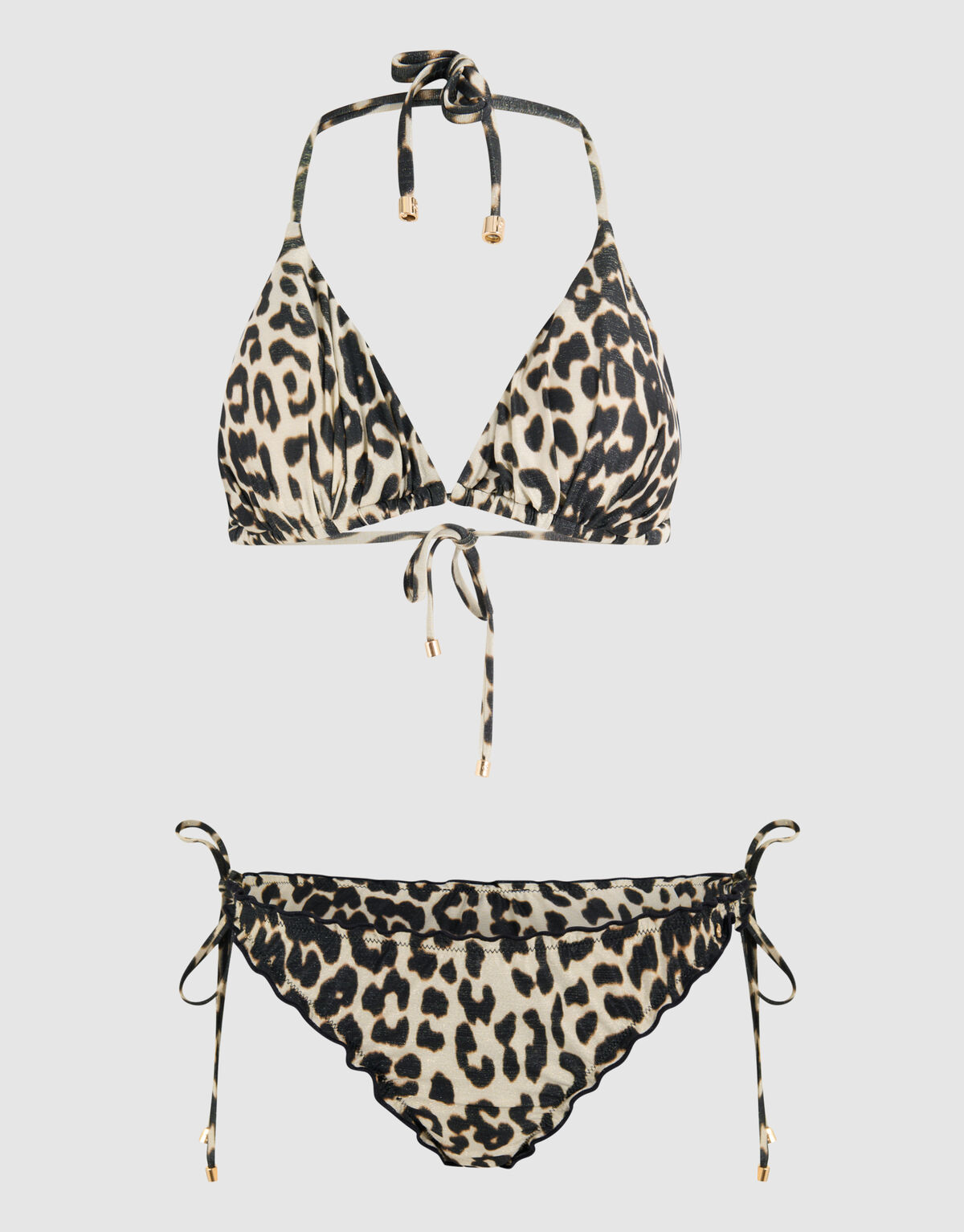 Leopard Bikini Unterteil Braun SHOEBY ACCESSOIRES
