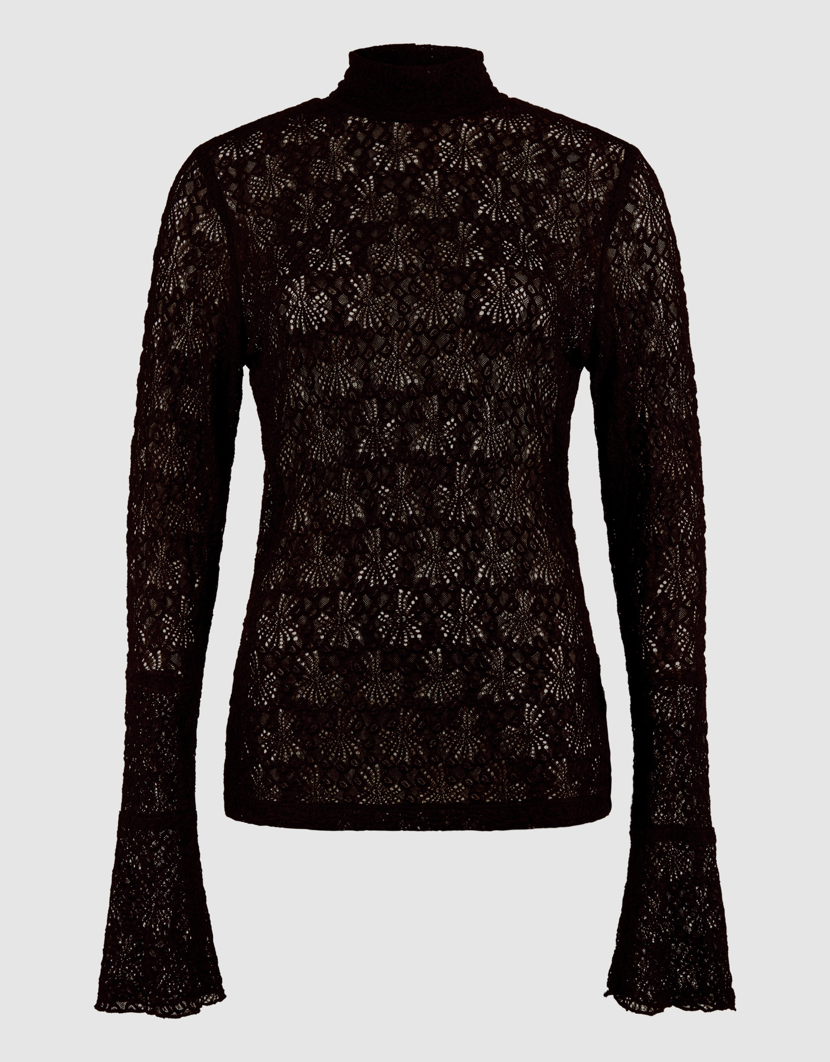 Spitzentop Schwarz von Mieke SHOEBY WOMEN