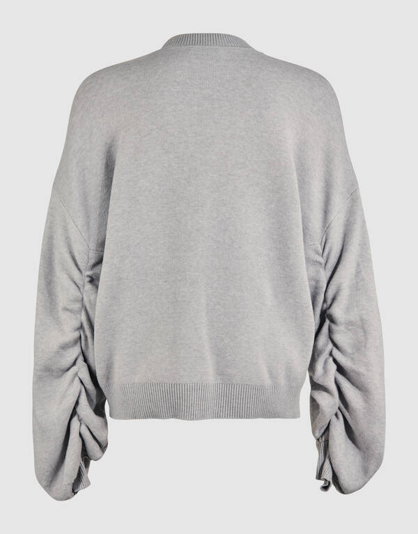 Oversized Pullover Grau Von Mieke SHOEBY WOMEN