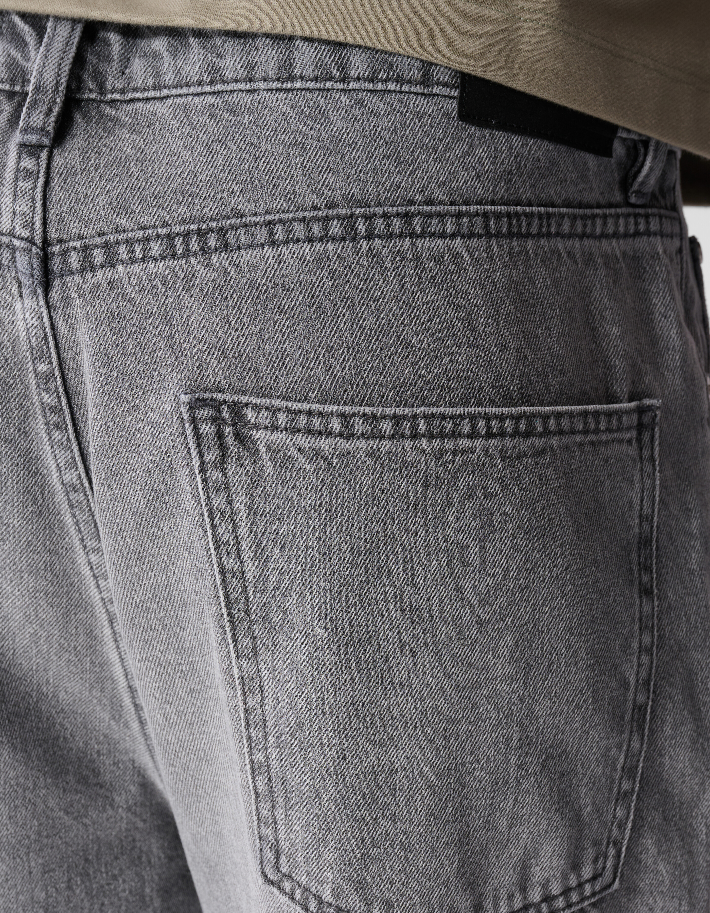 Baggy Fit Jeans Grijs L32 SHOEBY MEN