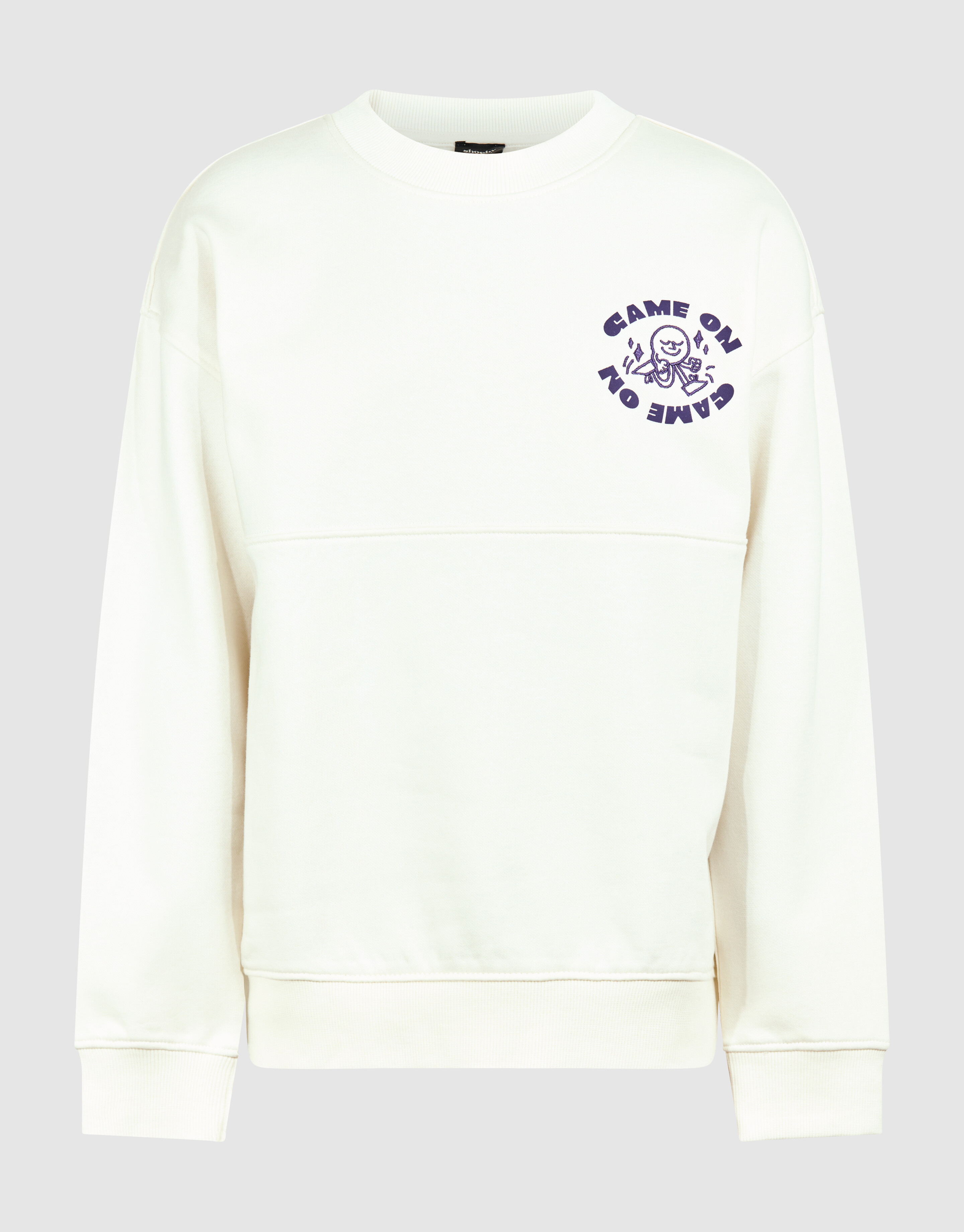 Game On Artwork Pullover Off White SHOEBY BOYS