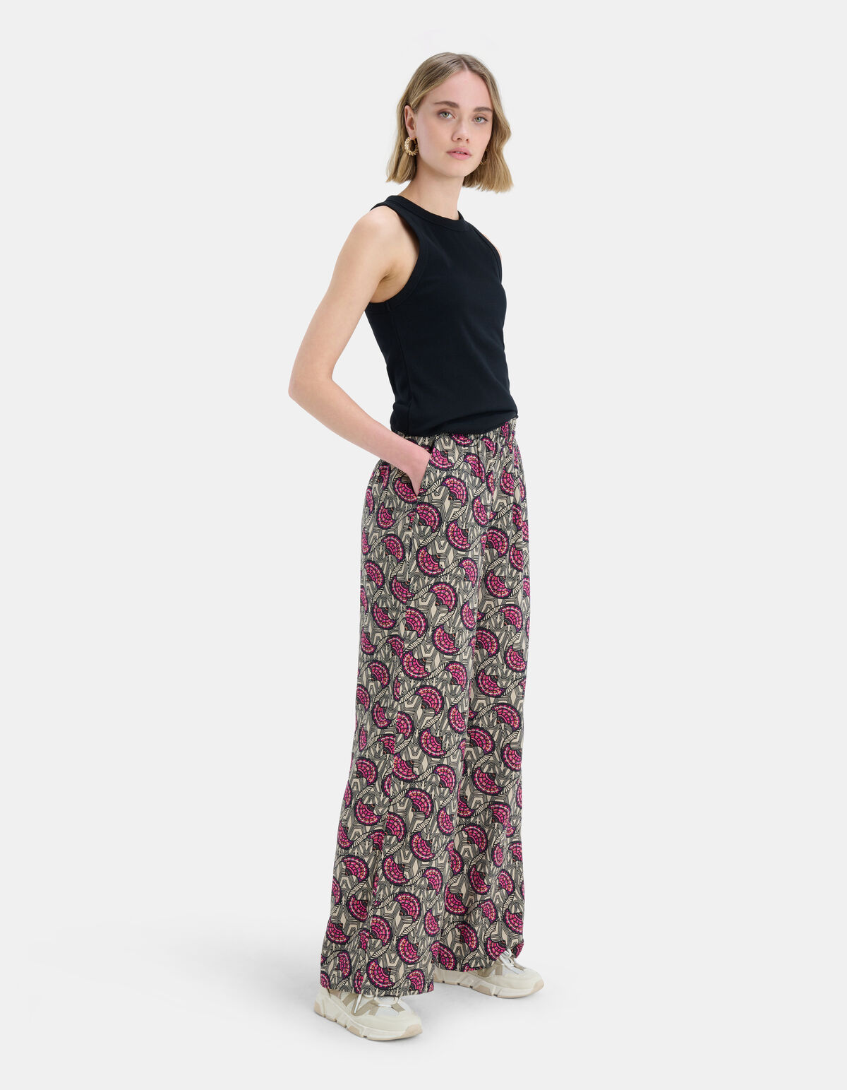 Sand Wide Leg Hose Eksept