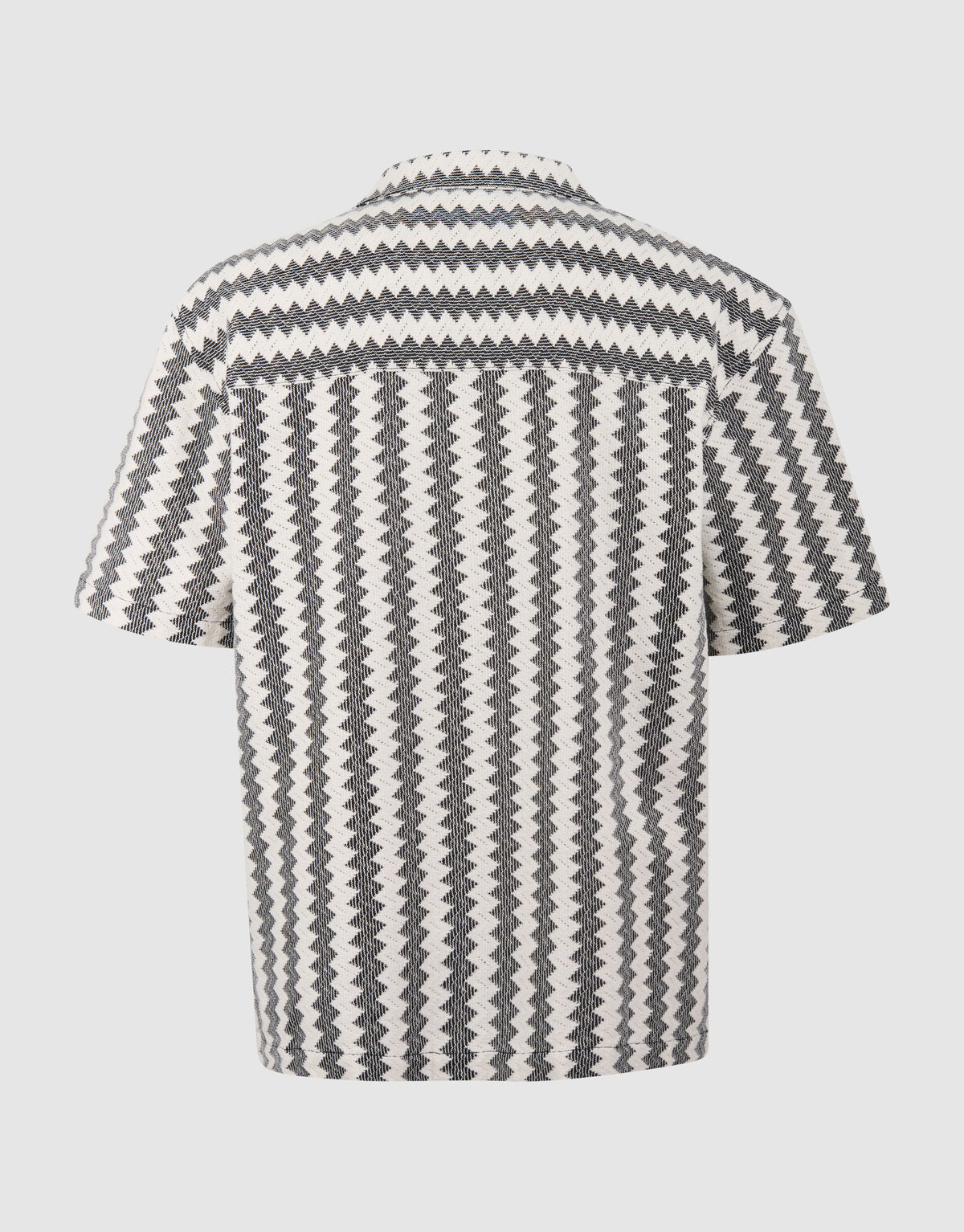 Gewebtes Overshirt Schwarz SHOEBY MEN