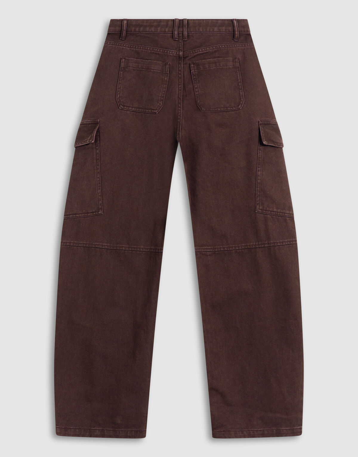 Cargo-Hose &bdquo;Balloon Fit&ldquo; Dunkelbraun SHOEBY GIRLS