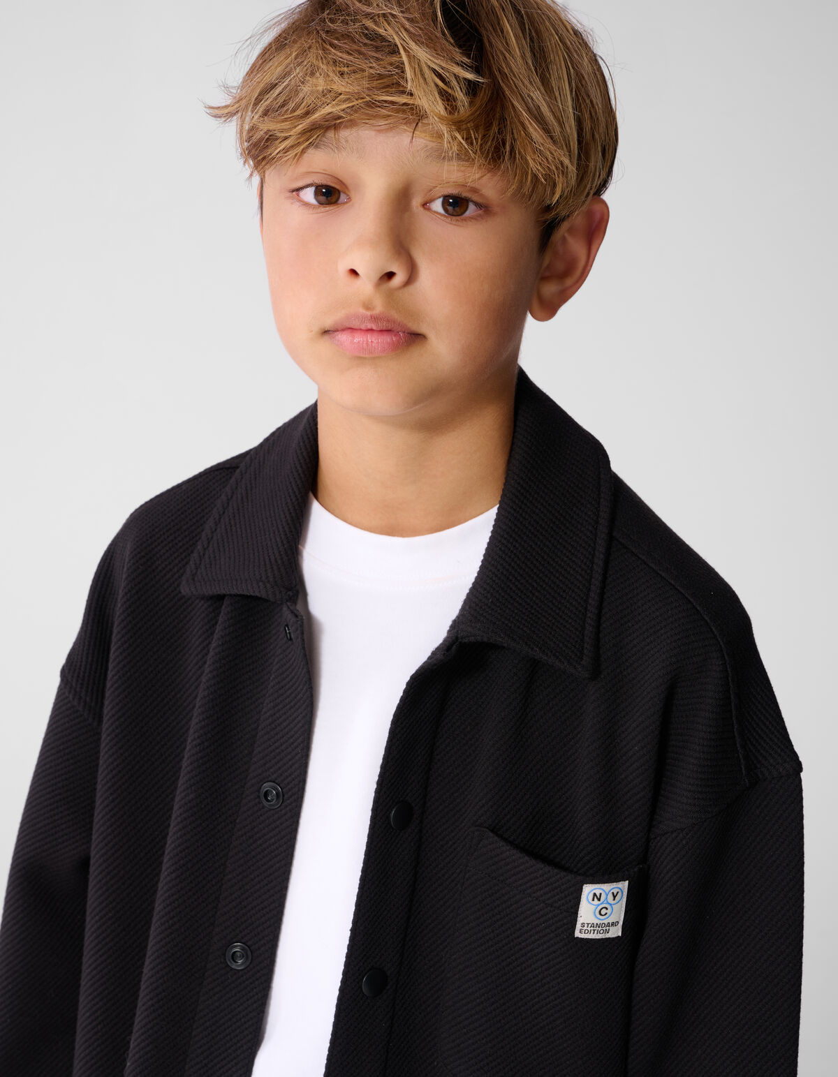 Oversized Jacke Schwarz SHOEBY BOYS