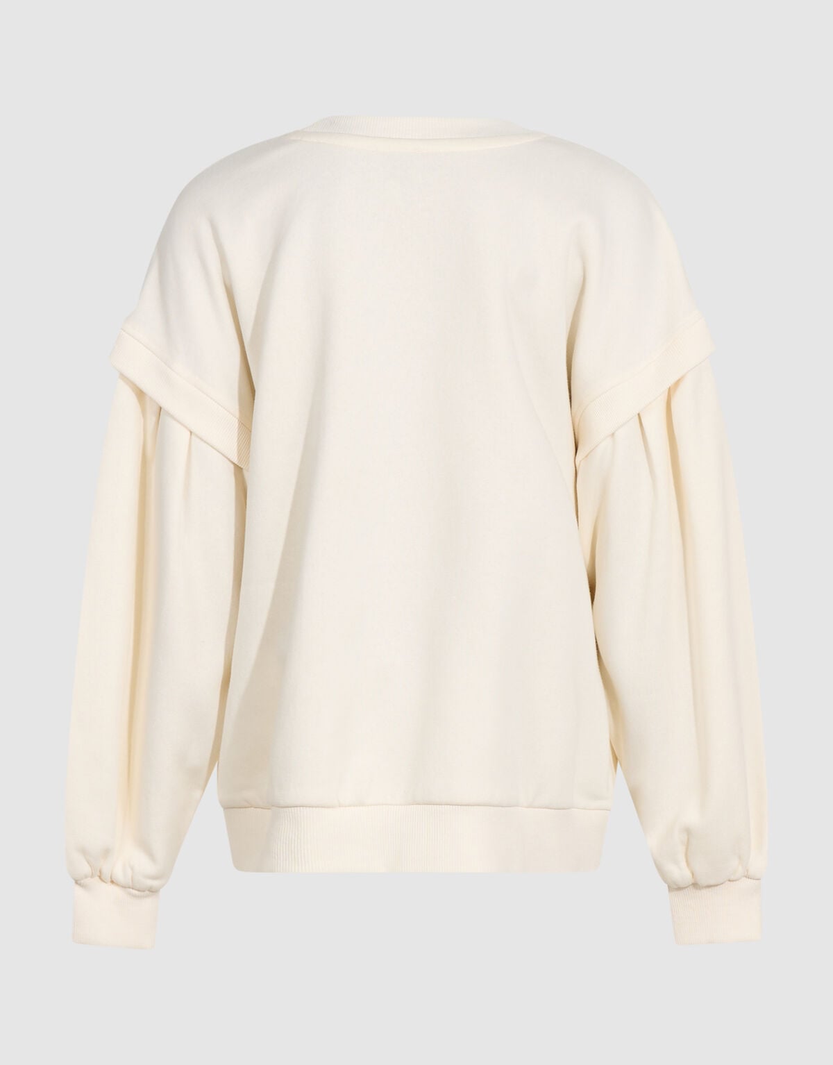 Pleated Pullover Gebrochenes Wei&szlig; SHOEBY GIRLS