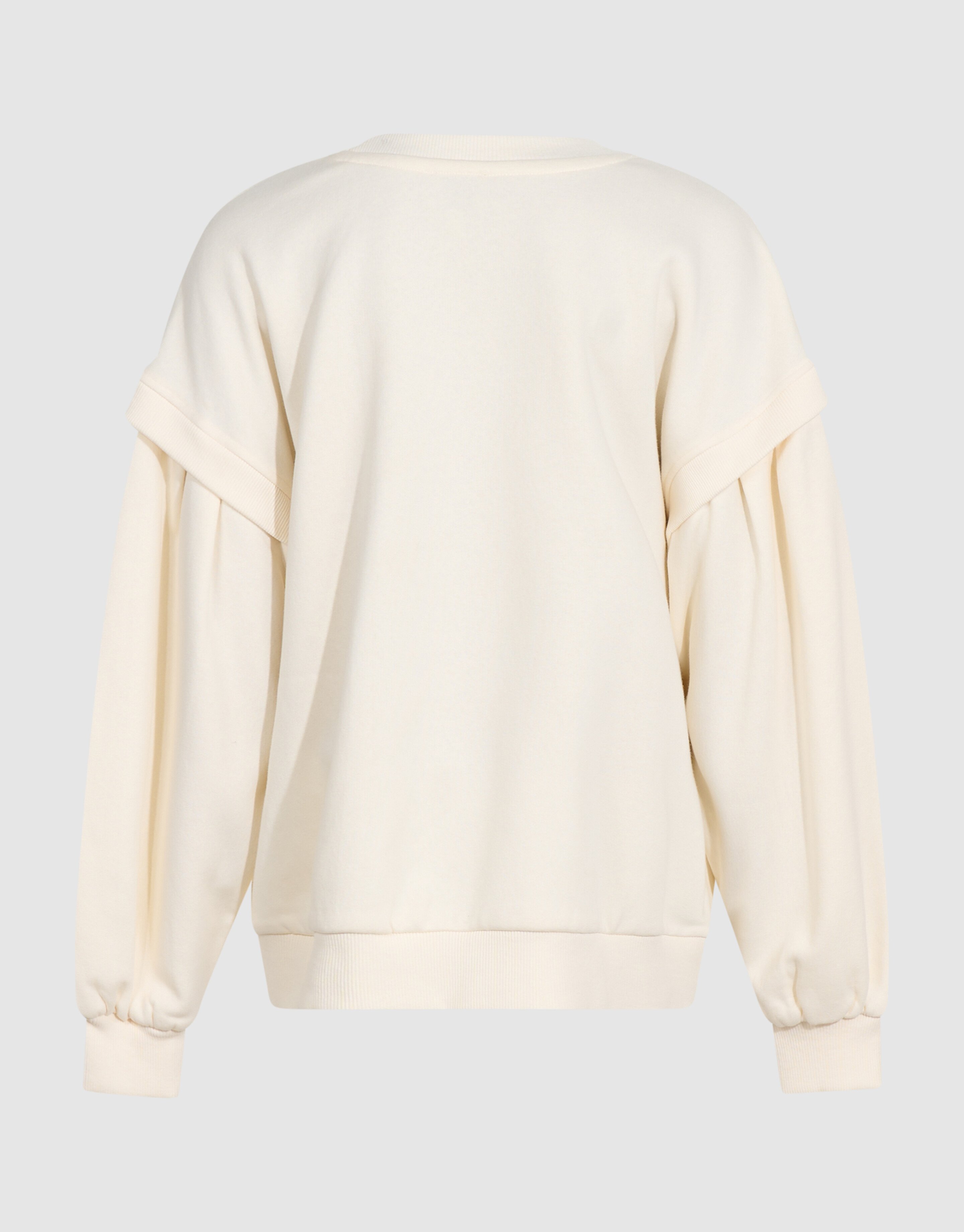 Pleated Pullover Gebrochenes Wei&szlig; SHOEBY GIRLS
