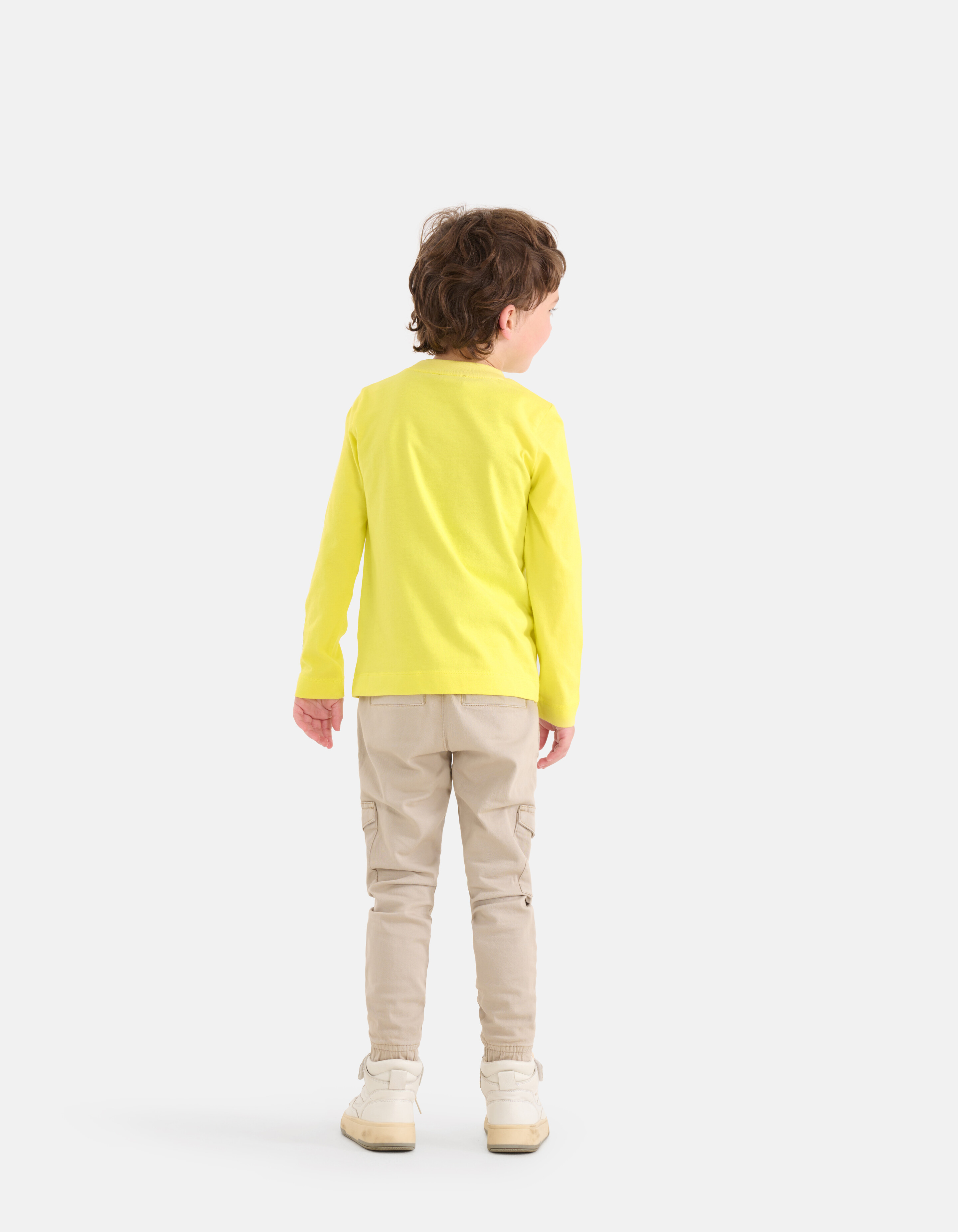 Stickerei Longsleeve Gelb SHOEBY BOYS