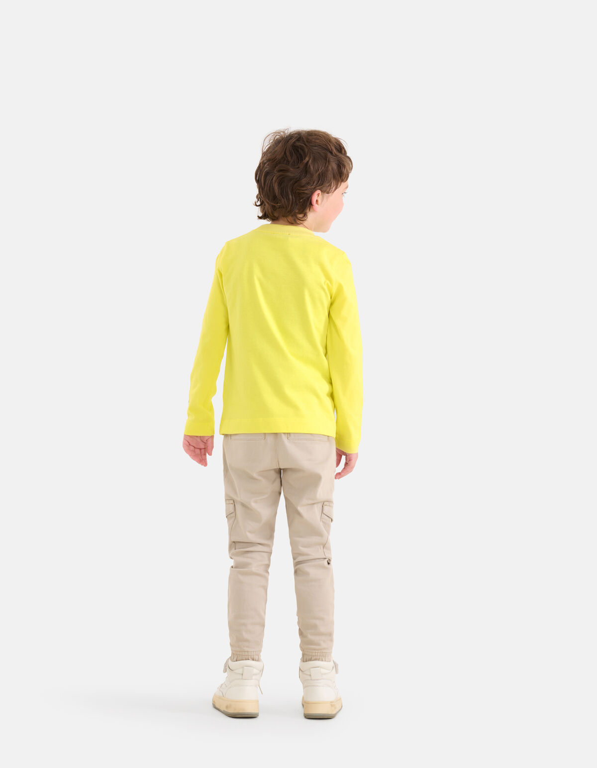 Stickerei Longsleeve Gelb SHOEBY BOYS