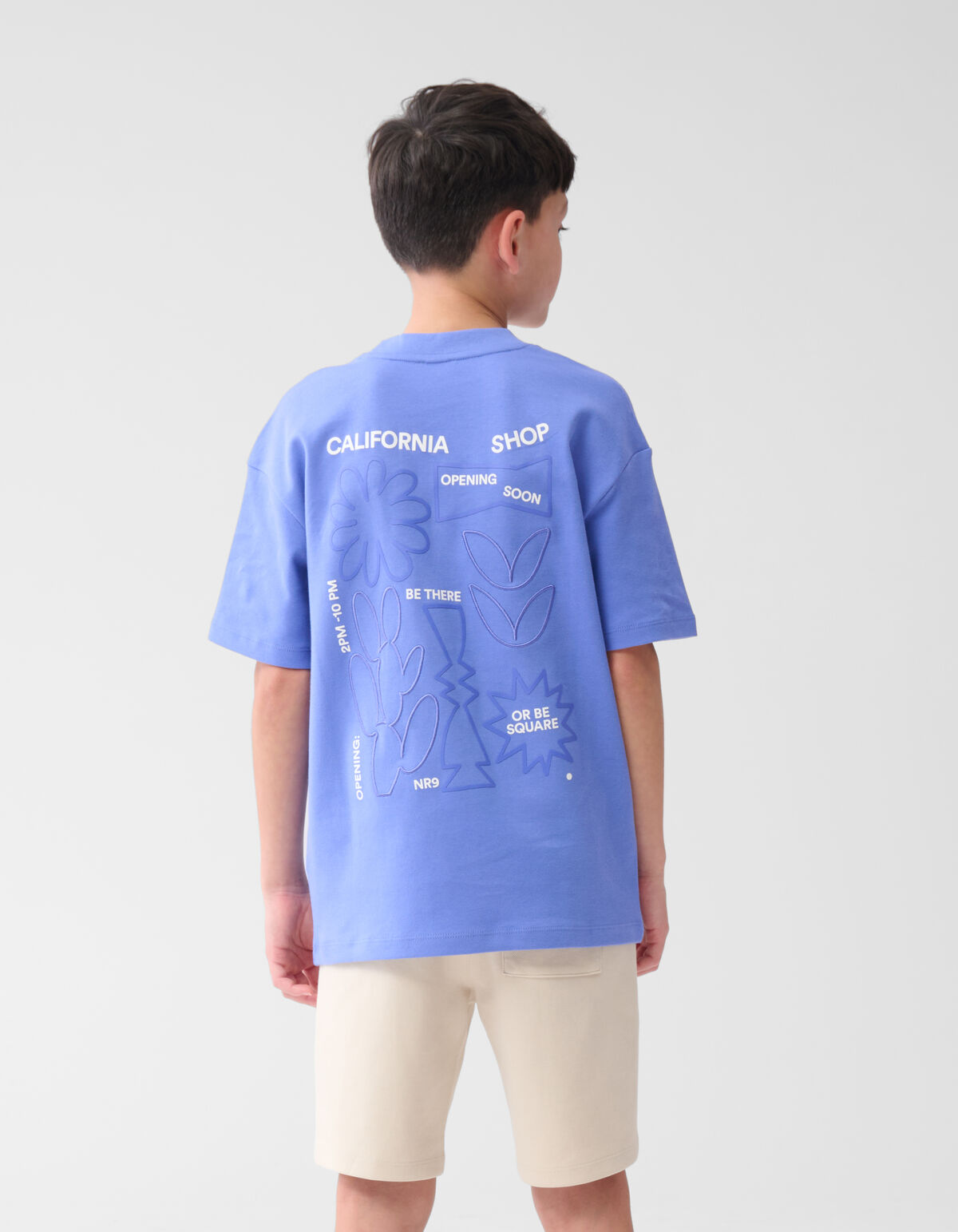 Artwork T-shirt Hellviolett SHOEBY BOYS