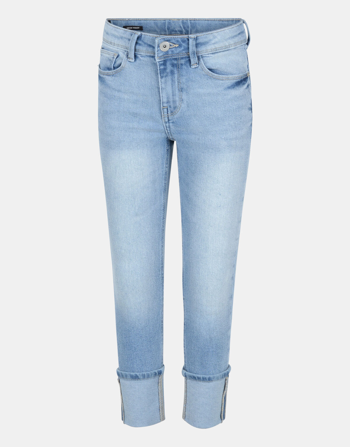 Jeans mit umgeschlagenen Beinen Blau JILL&MITCH