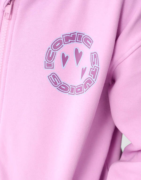 Herz-Kunstwerk-Weste Rosa SHOEBY GIRLS