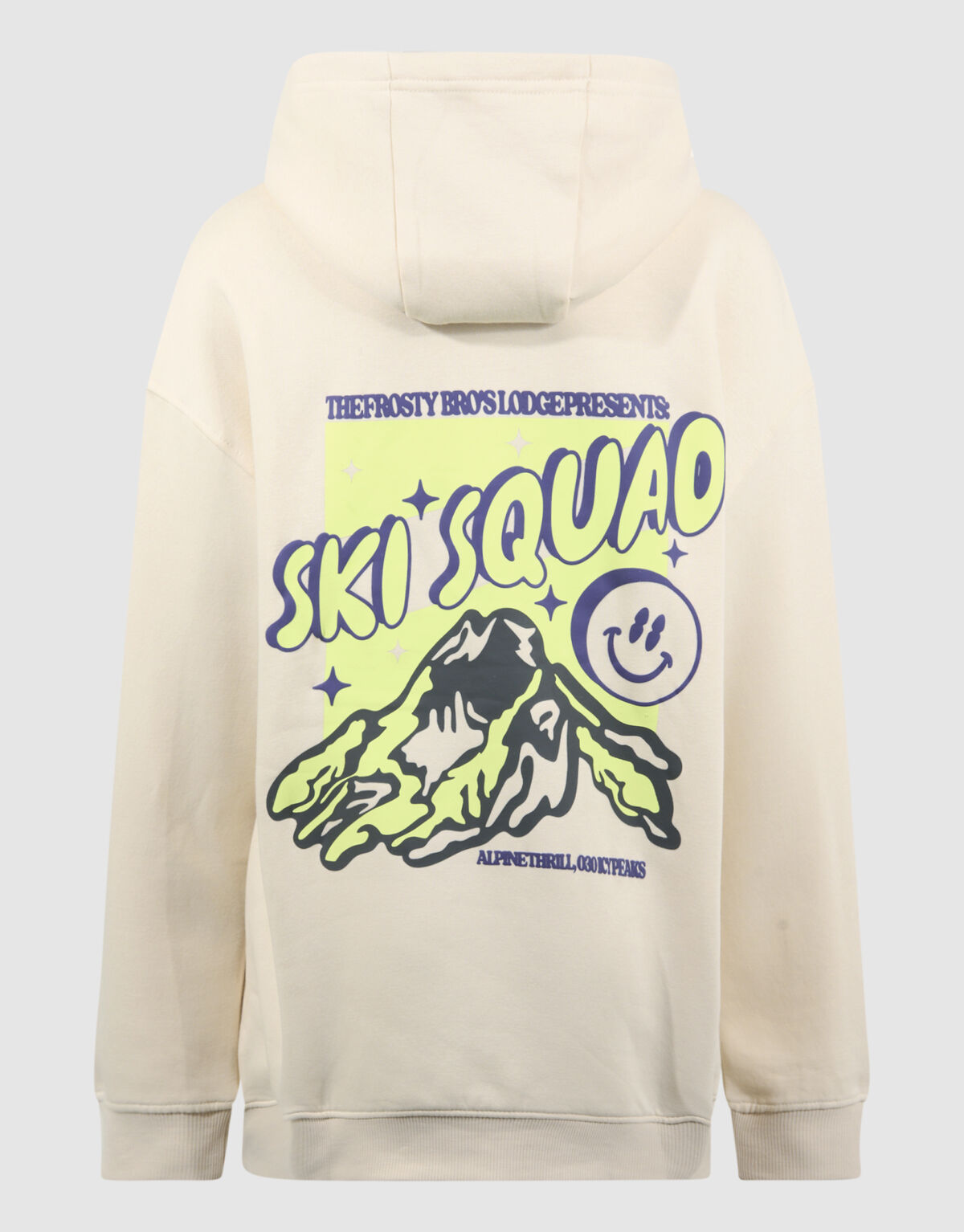 Squad Artwork Hoodie Beige SHOEBY BOYS