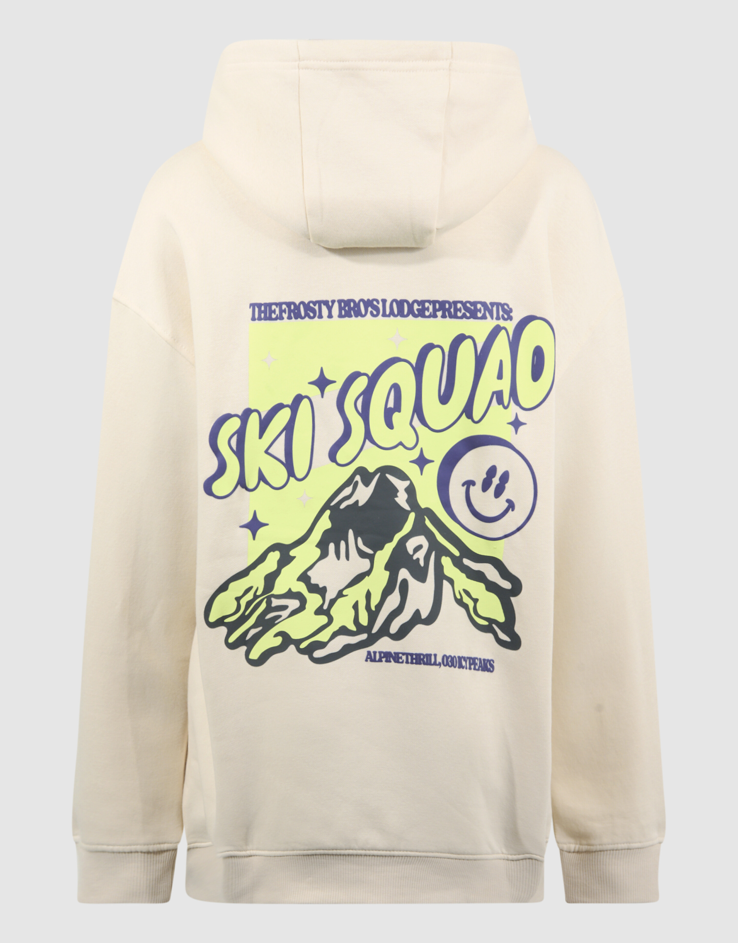 Squad Artwork Hoodie Beige SHOEBY BOYS