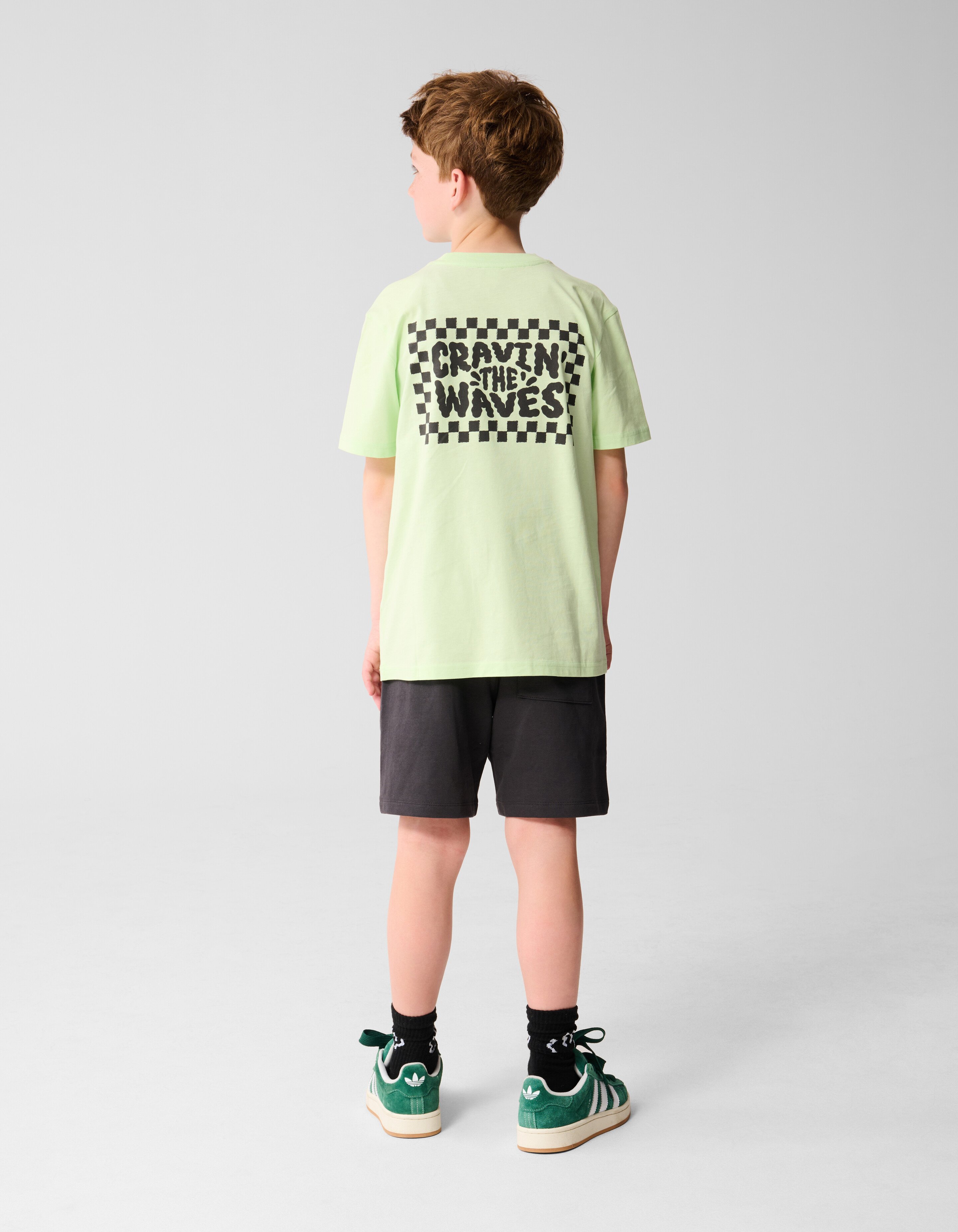 Craving Artwork T-shirt Hellgrün SHOEBY BOYS