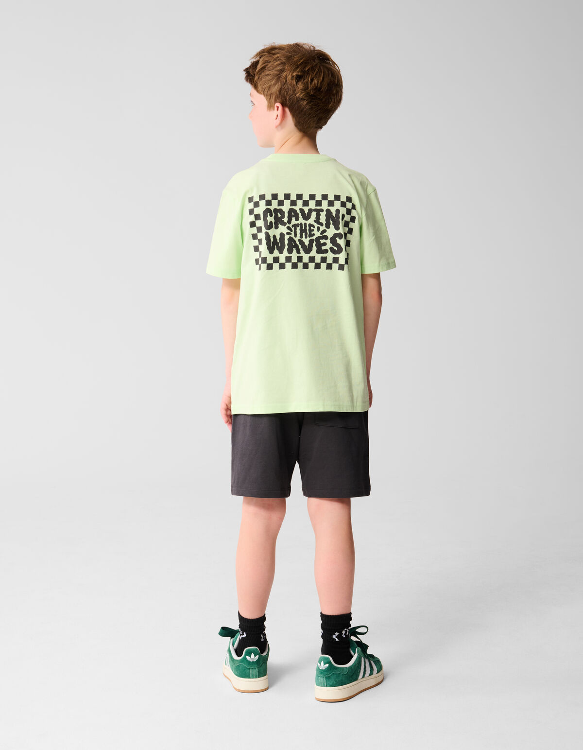 Craving Artwork T-shirt Hellgrün SHOEBY BOYS