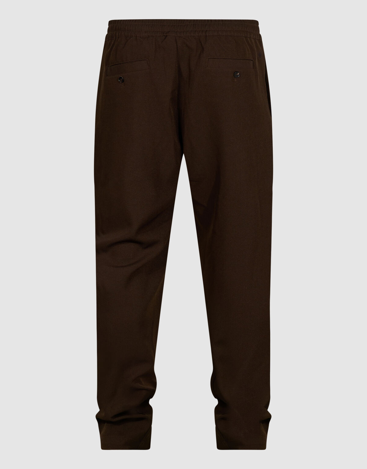 Twill Pintuck Hose Dunkelbraun SHOEBY MEN