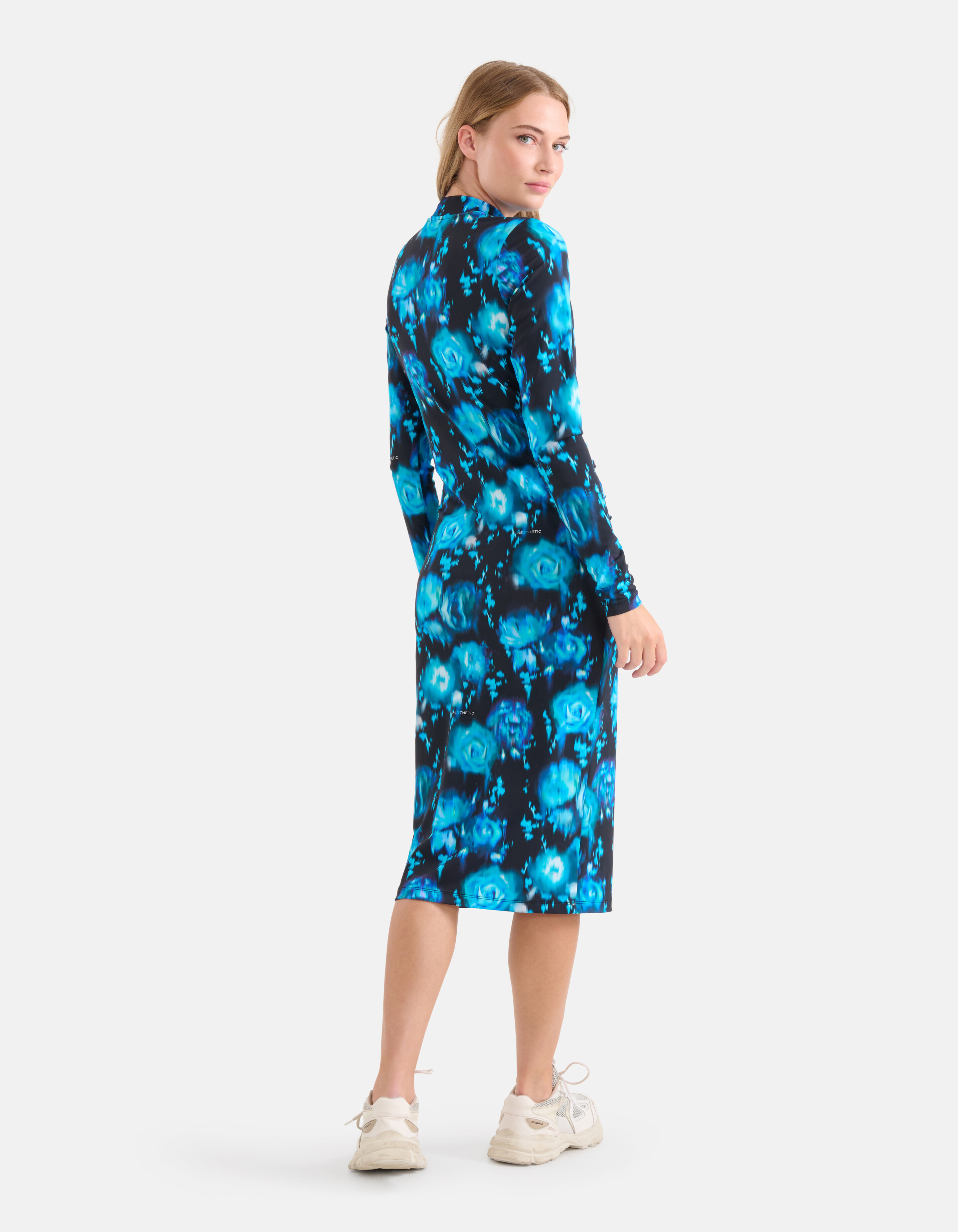 Bedrucktes Reisekleid Blau SHOEBY WOMEN