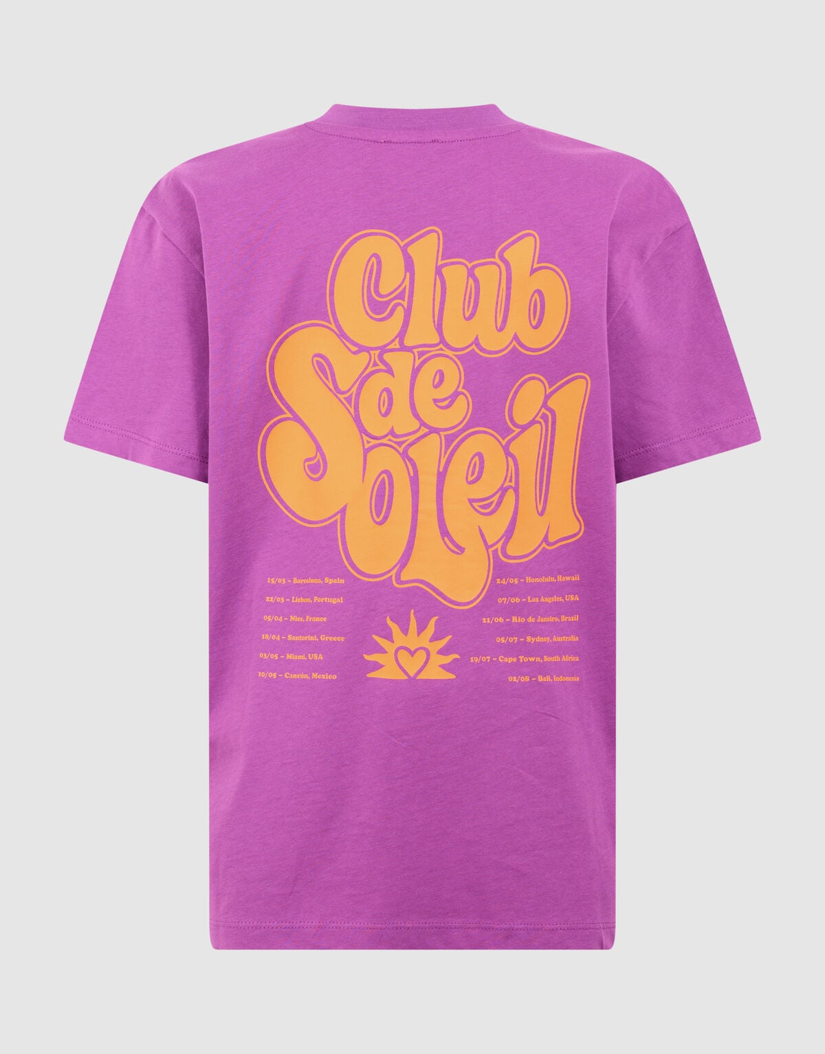 Relaxed Fit Artwork T-Shirt Lila SHOEBY GIRLS