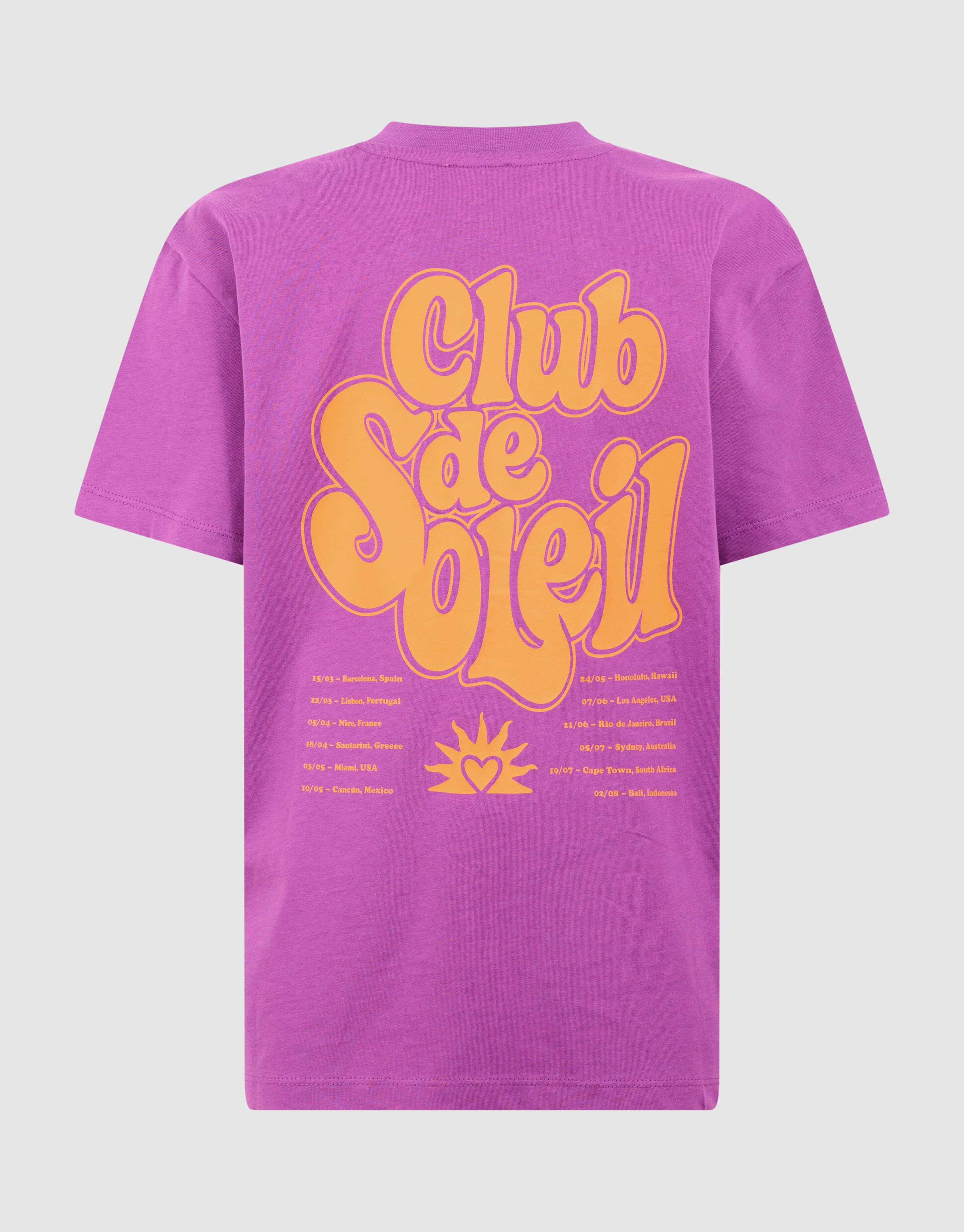 Relaxed Fit Artwork T-Shirt Lila SHOEBY GIRLS