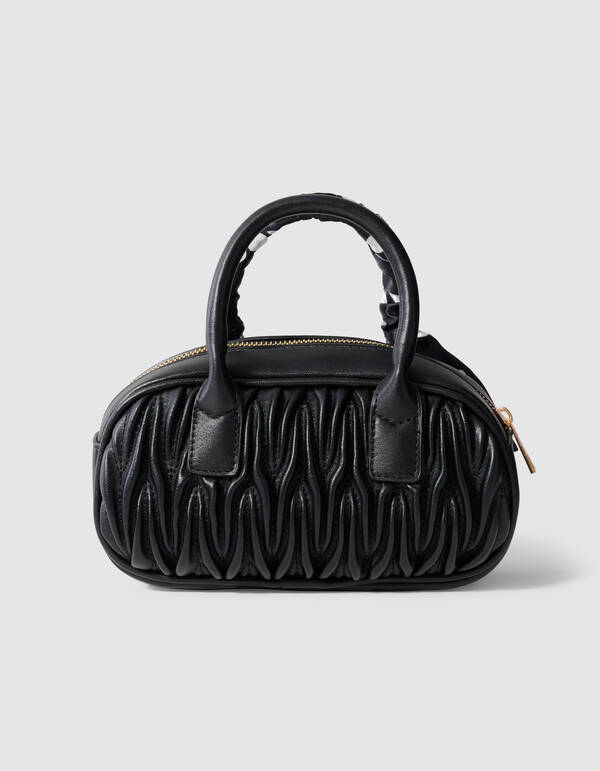 Scarf Crinkle Tasche Schwarz SHOEBY ACCESSOIRES