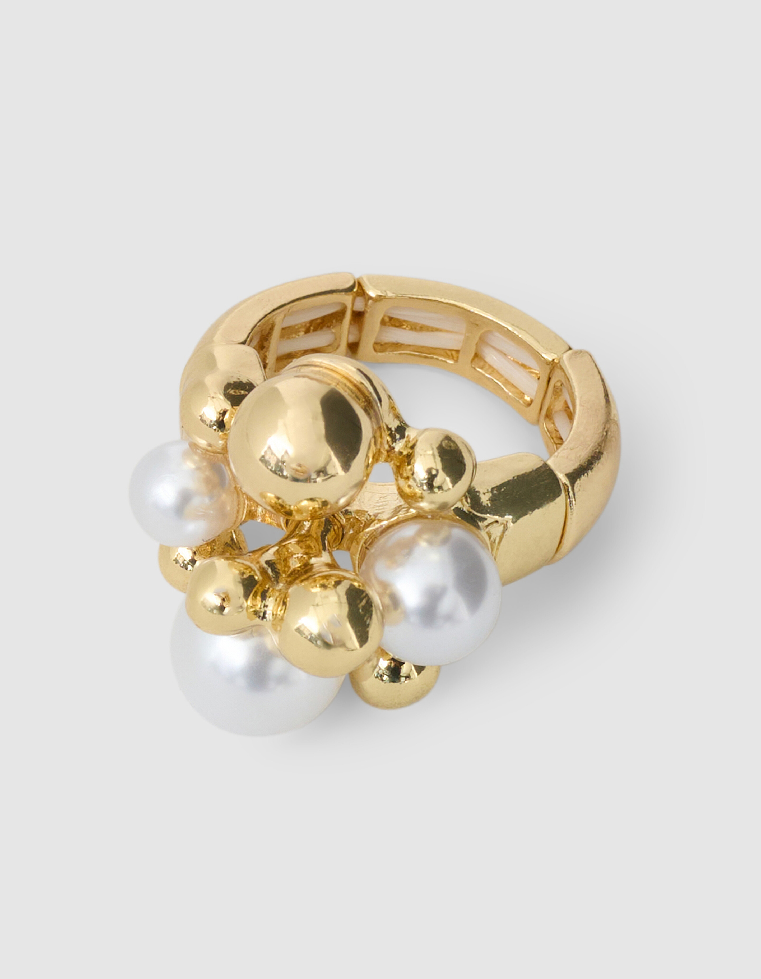 Perlenring Gold SHOEBY ACCESSOIRES