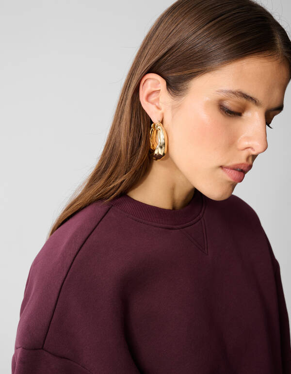 Gedrehte Creolen Gold SHOEBY ACCESSOIRES