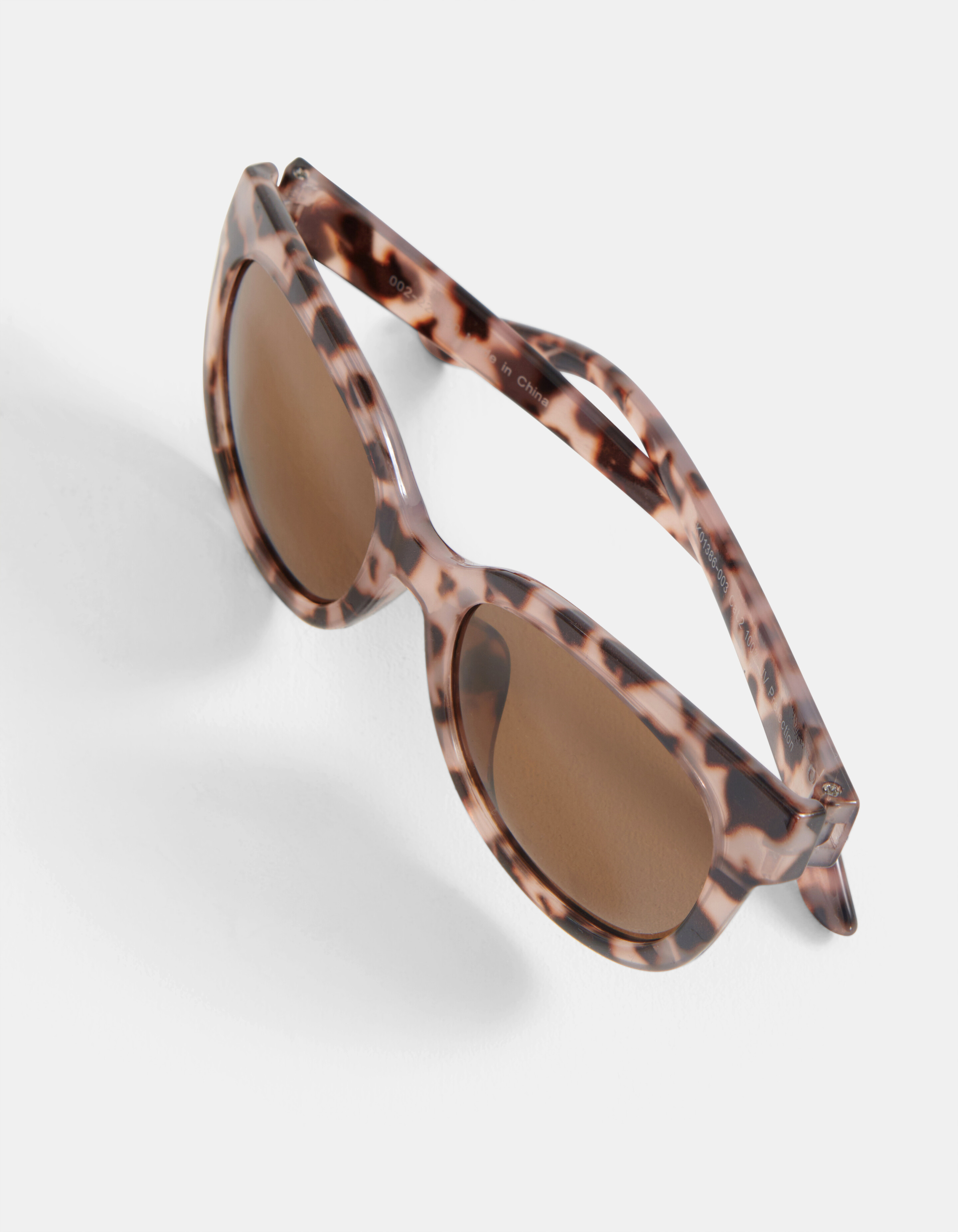 Leoparden-Sonnenbrille Braun SHOEBY ACCESSOIRES