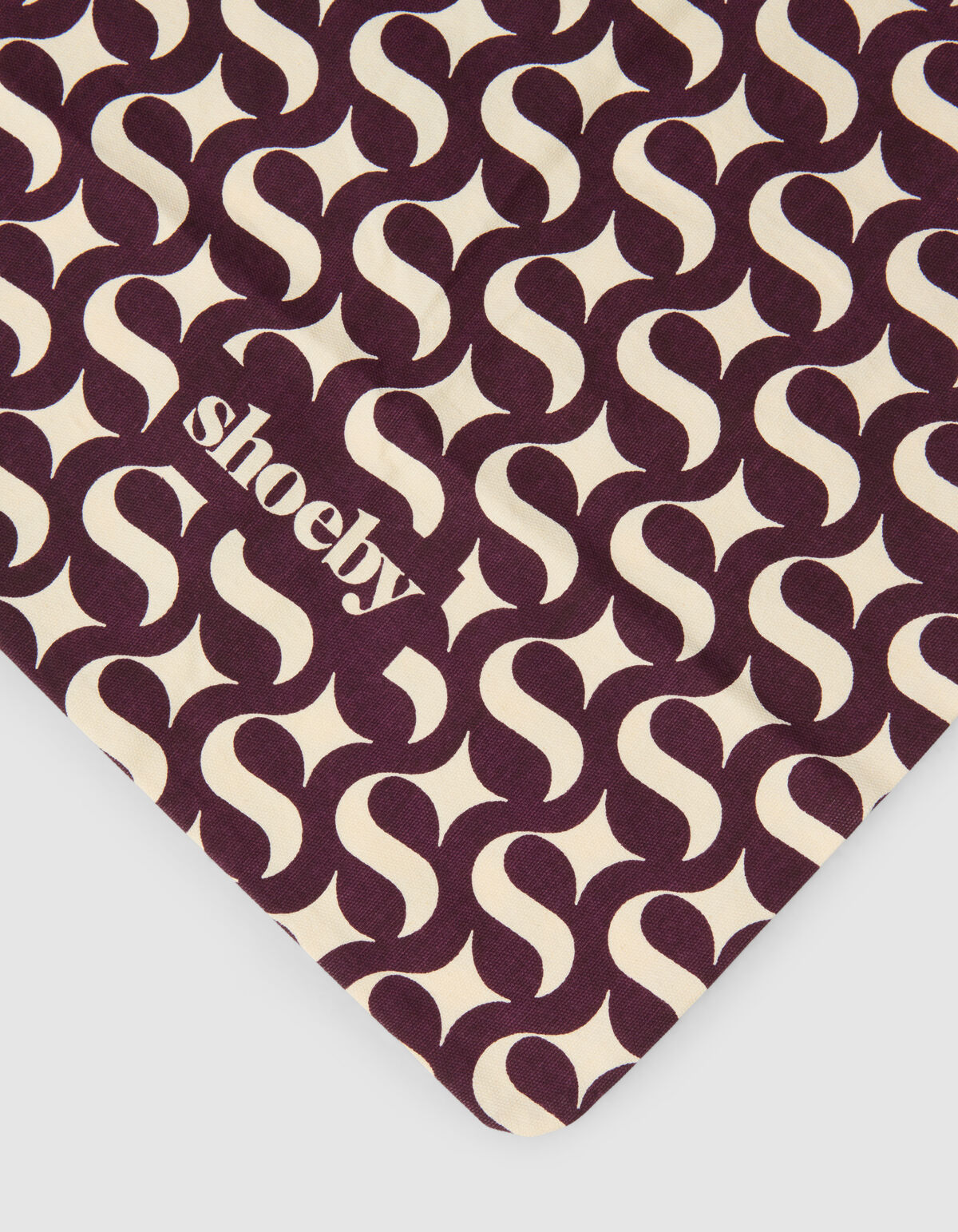 Shoeby Logo Shopper Off-White SHOEBY ACCESSOIRES