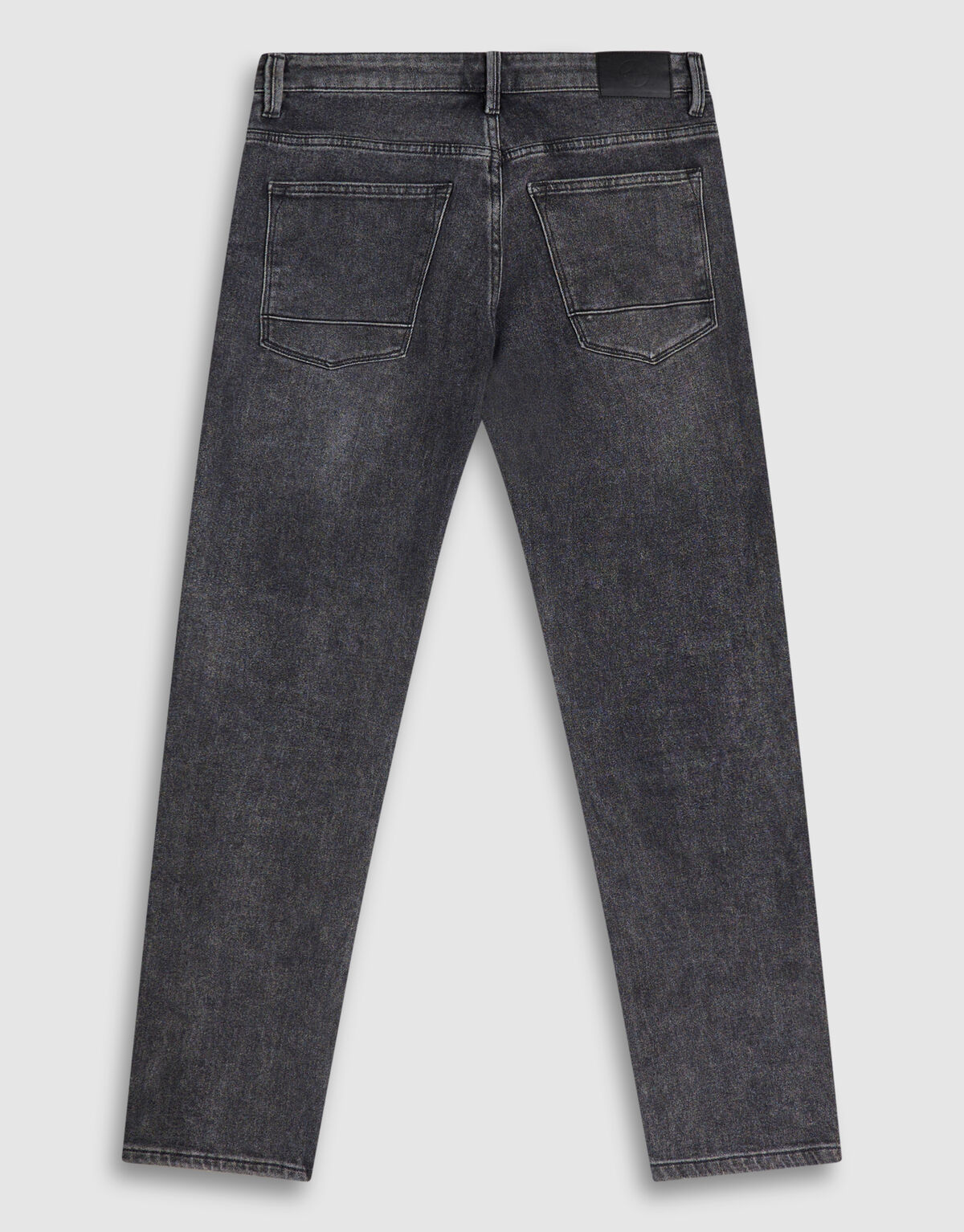 Slim Straight Fit Jeans Dunkelgrau L34 SHOEBY MEN