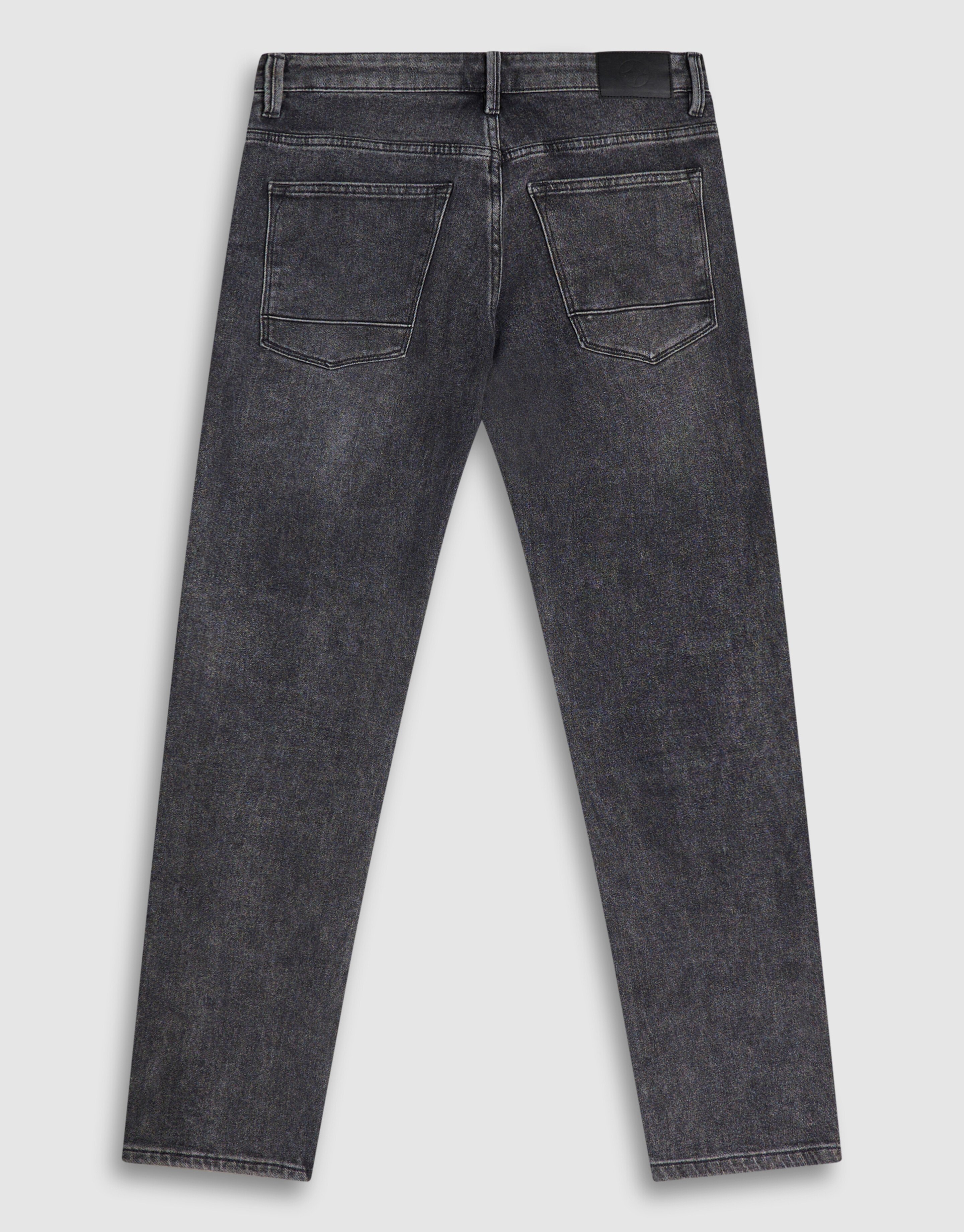 Slim Straight Fit Jeans Dunkelgrau L34 SHOEBY MEN