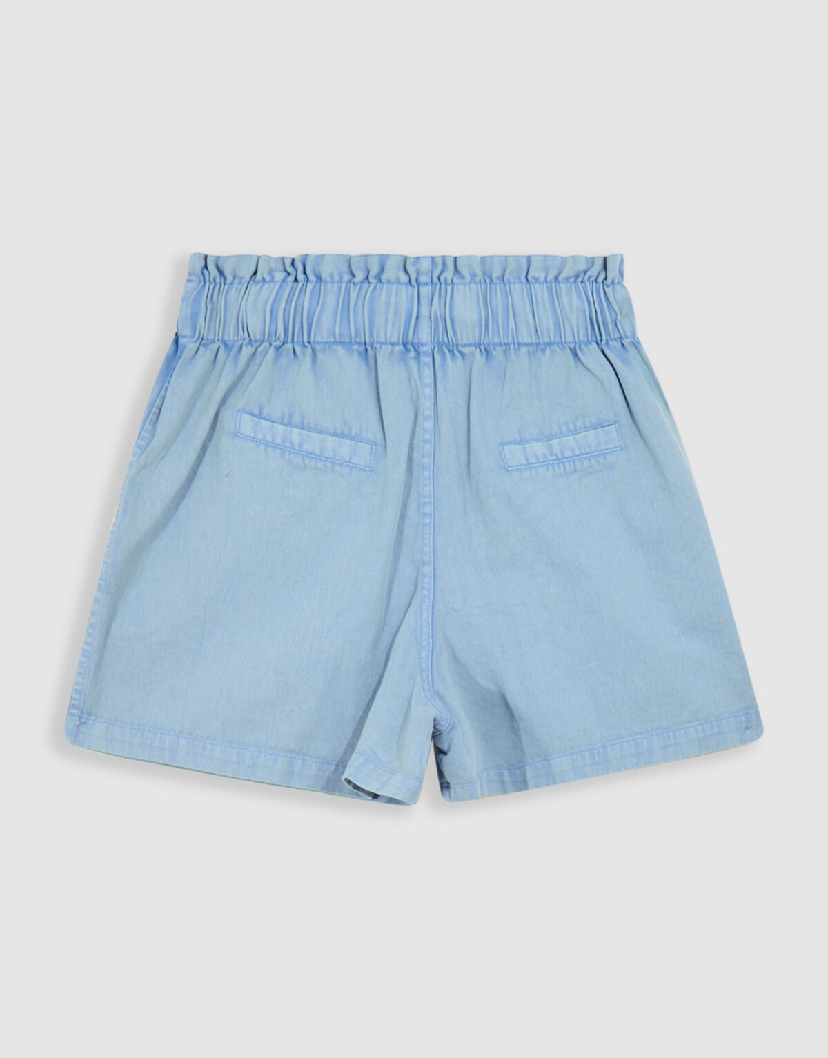 Obst Kunstwerk Twill Short Blau SHOEBY GIRLS