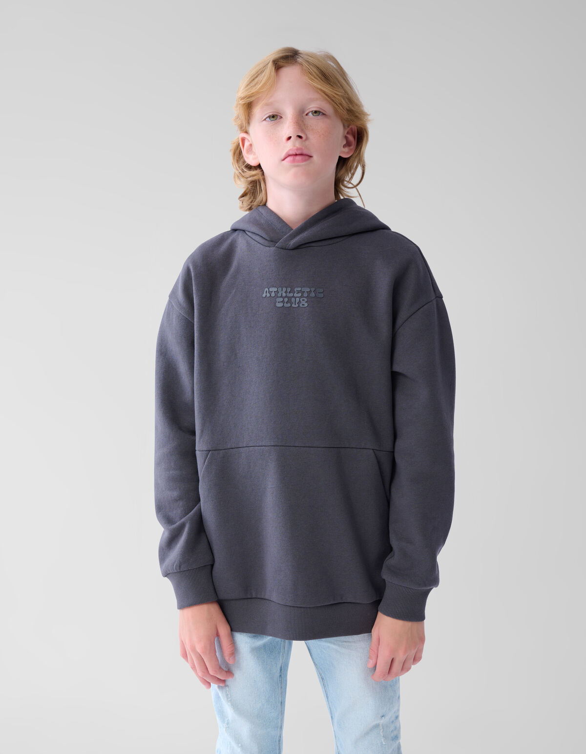 Atheltic Hoodie Dunkelgrau SHOEBY BOYS
