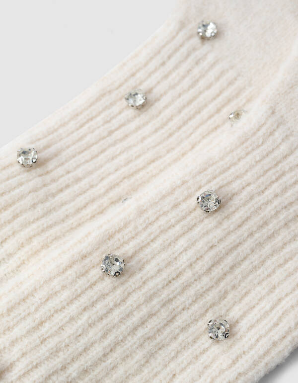 Strass-Handschuhe Off White SHOEBY ACCESSOIRES