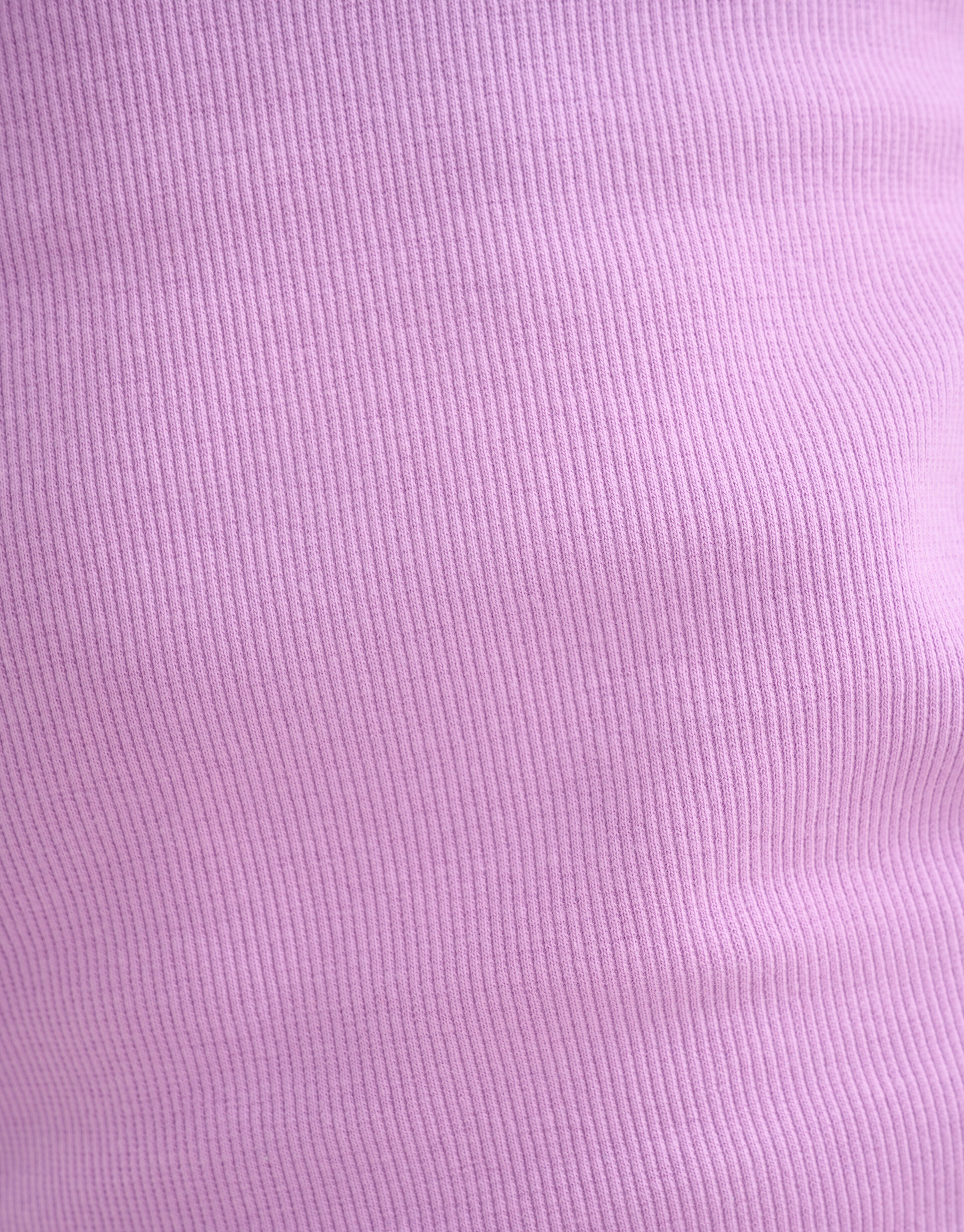 Ruffle Rib Top Hellviolett SHOEBY GIRLS