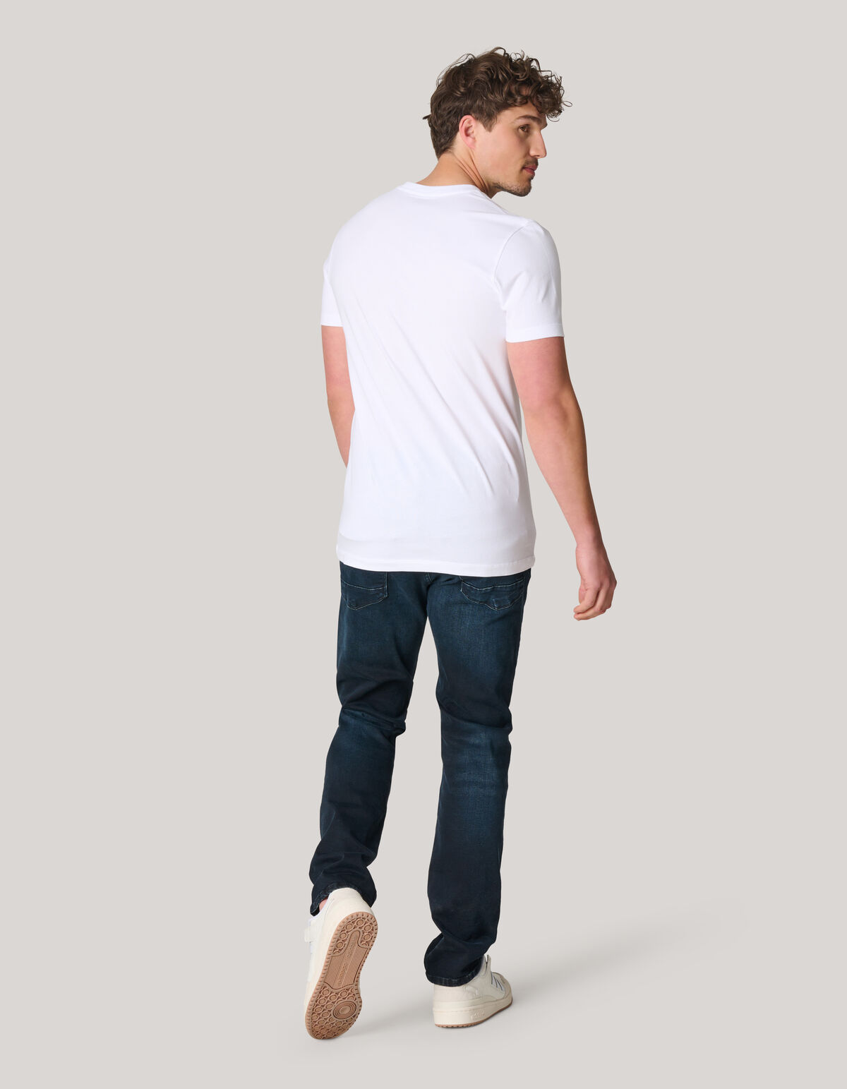 Lewis Straight Blau/Schwarz Jeans L32 Refill