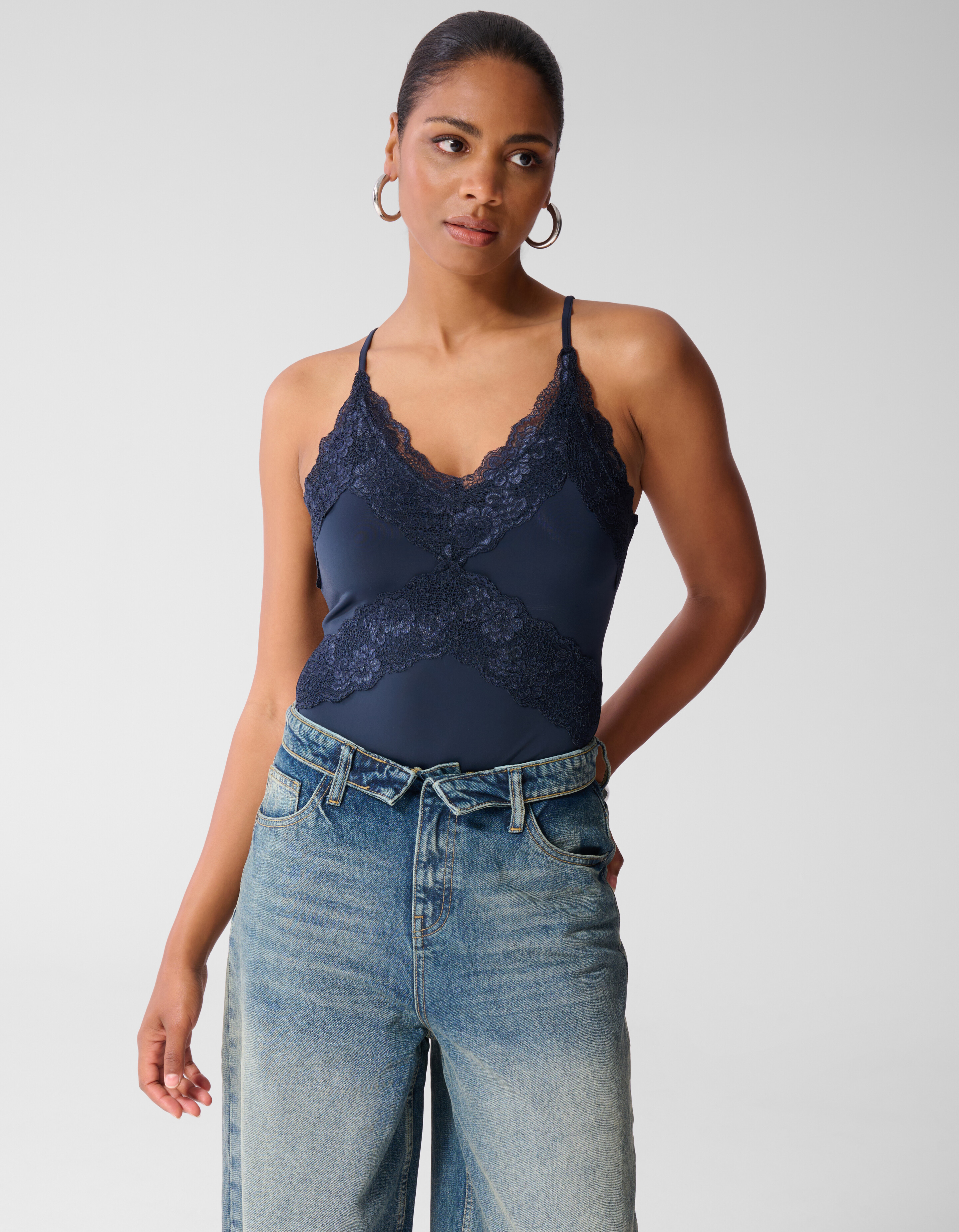 Lace Mix Body Dunkelblau SHOEBY WOMEN