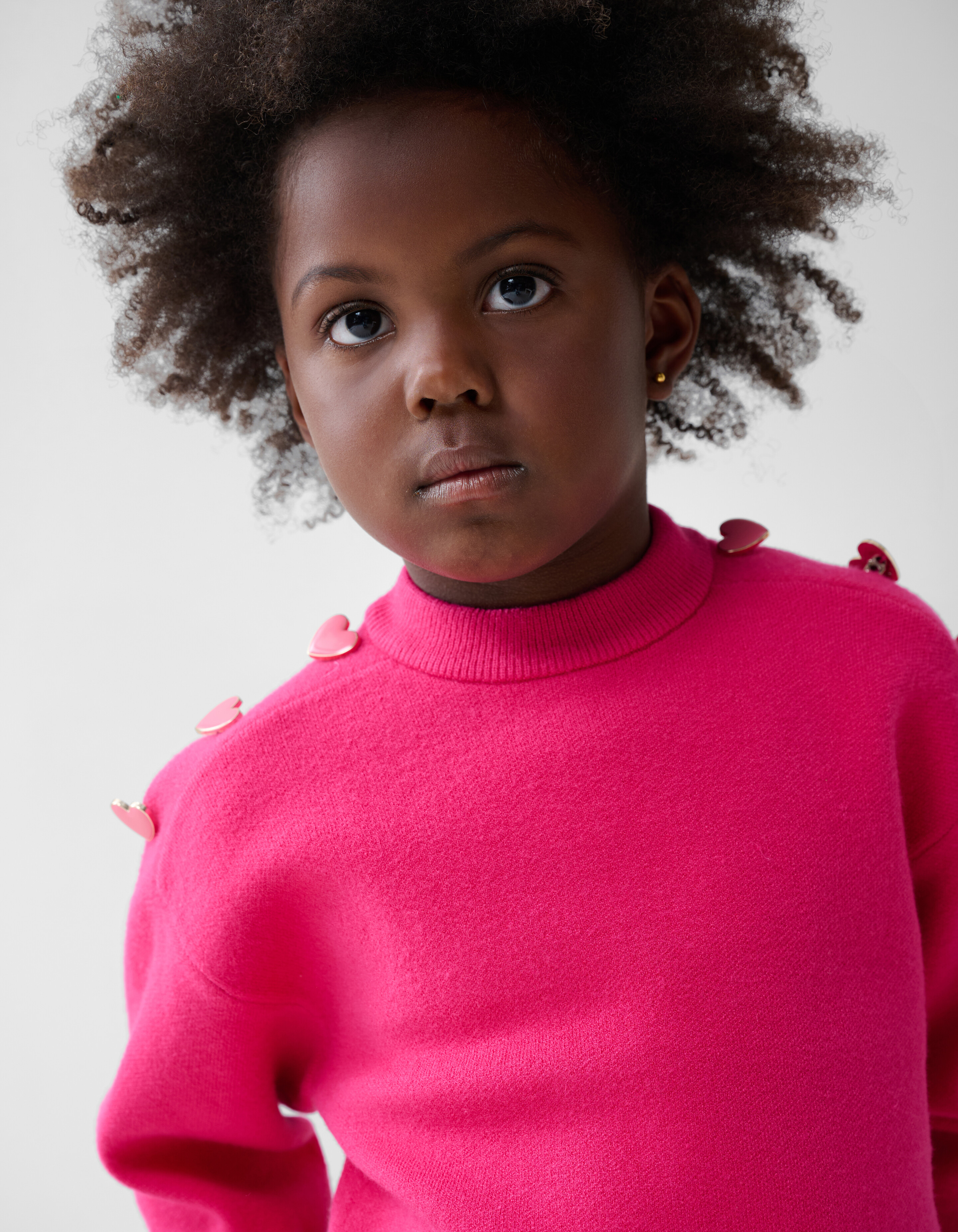 Knopf-Pullover Rosa SHOEBY GIRLS