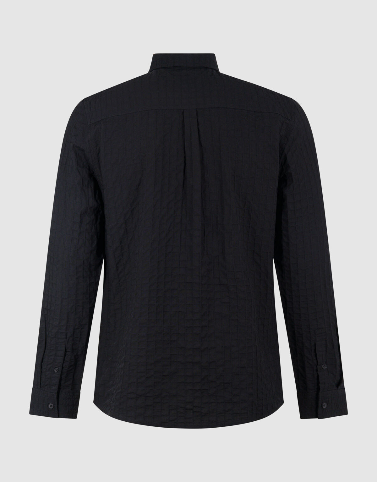 Struktur Hemd Schwarz SHOEBY MEN