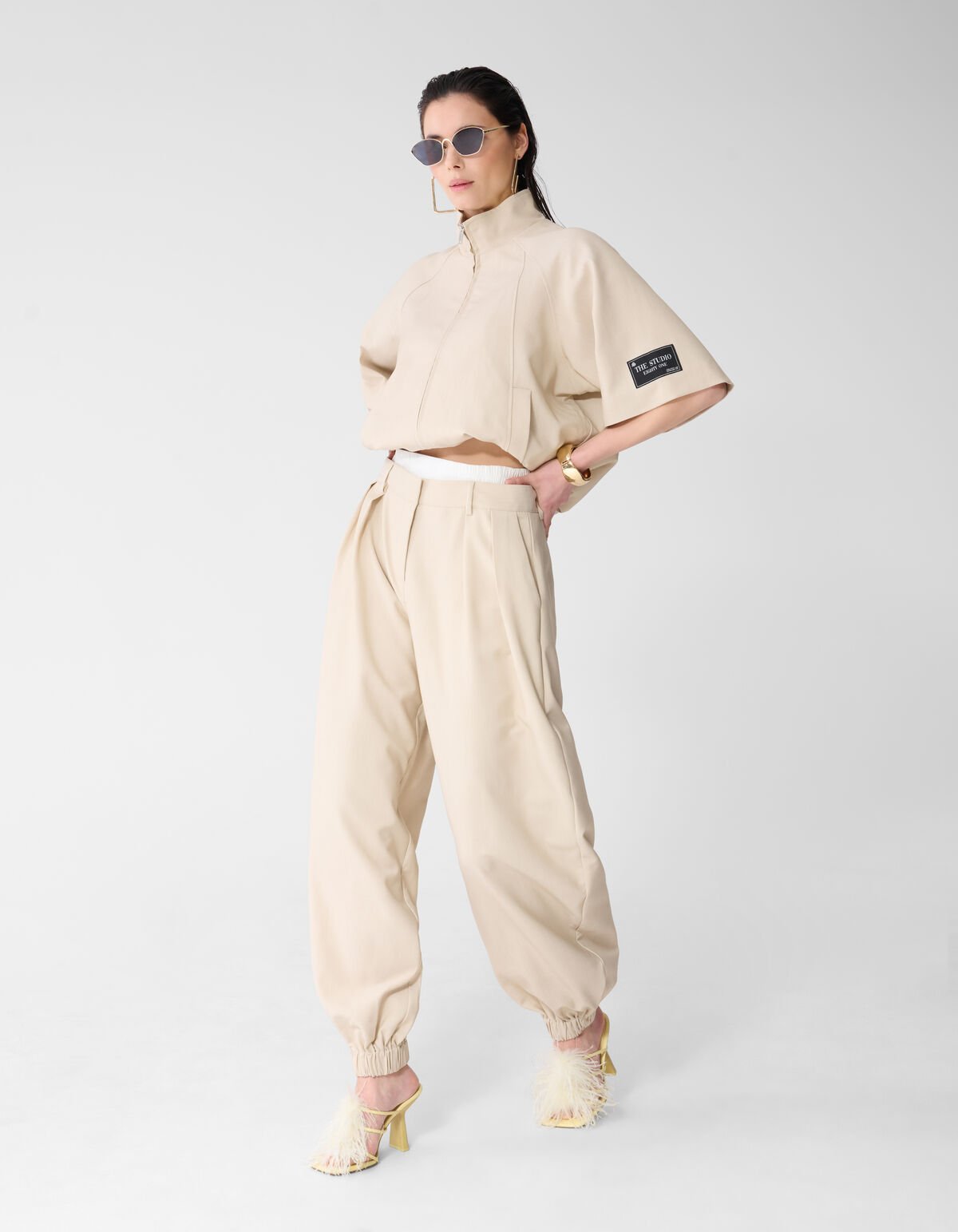 Sporty Hose Sand SHOEBY WOMEN