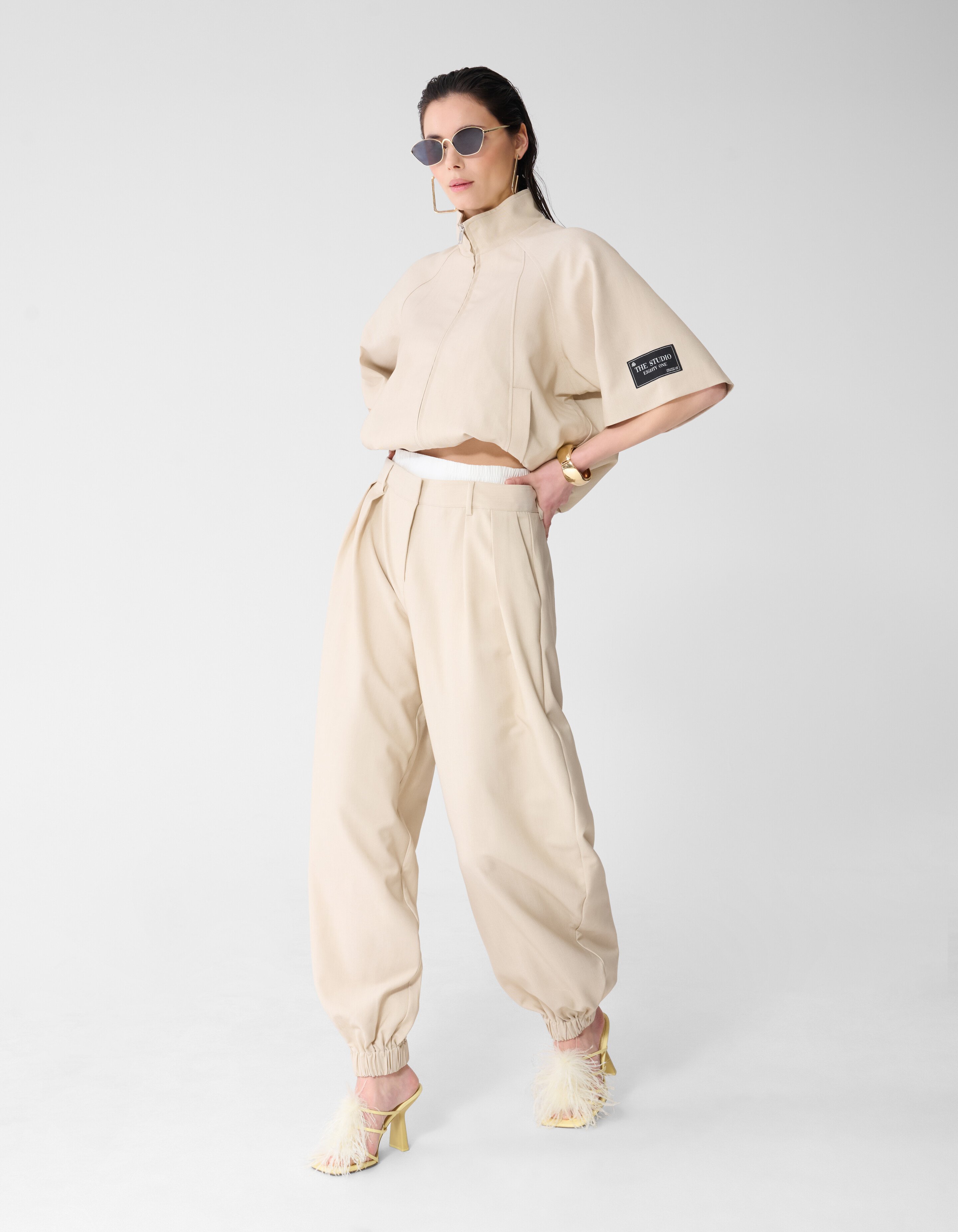 Sporty Hose Sand SHOEBY WOMEN