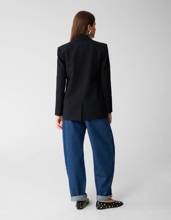 Blumenblazer Schwarz von Mieke SHOEBY WOMEN