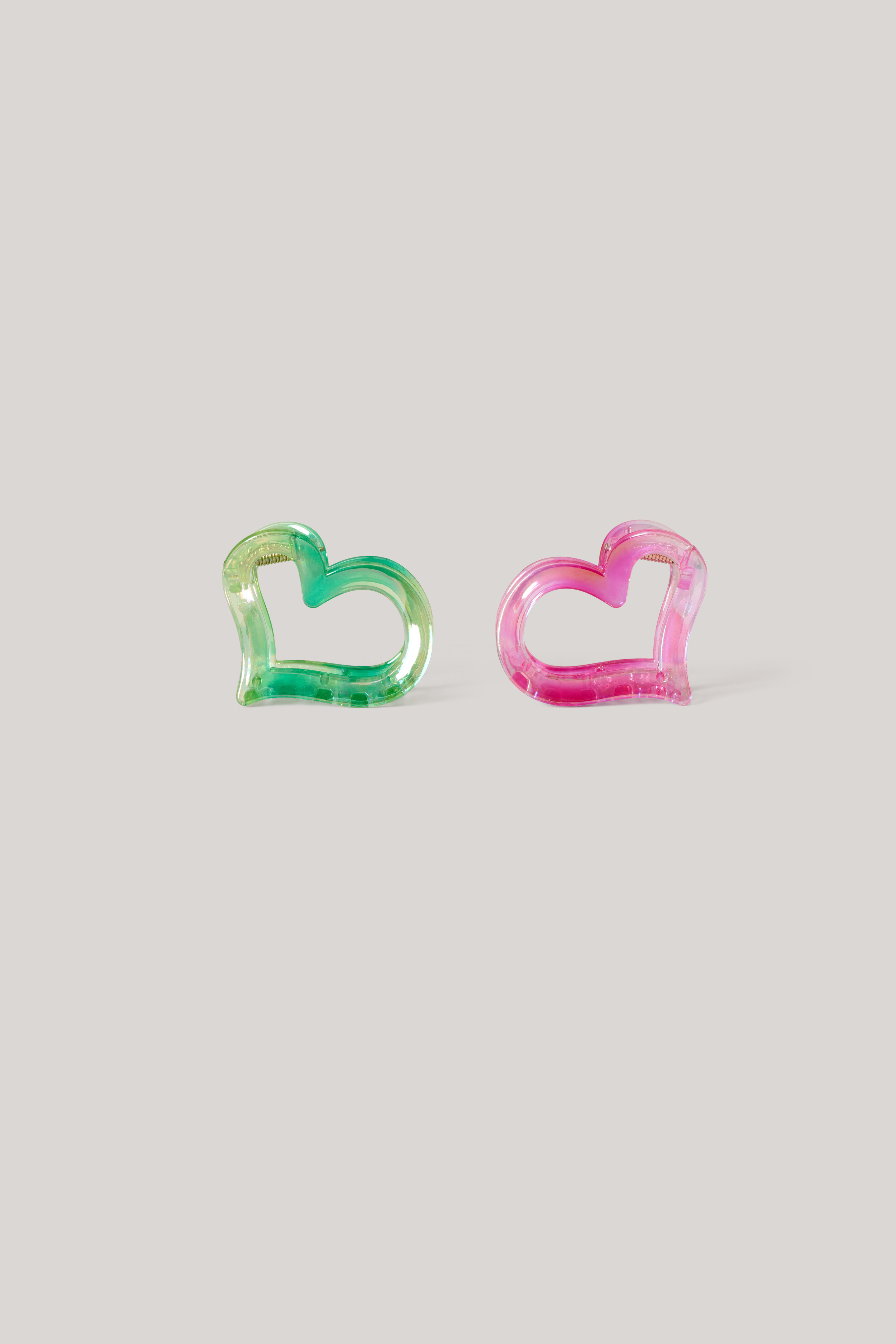 Herz Haarspangen Multicolour SHOEBY ACCESSOIRES