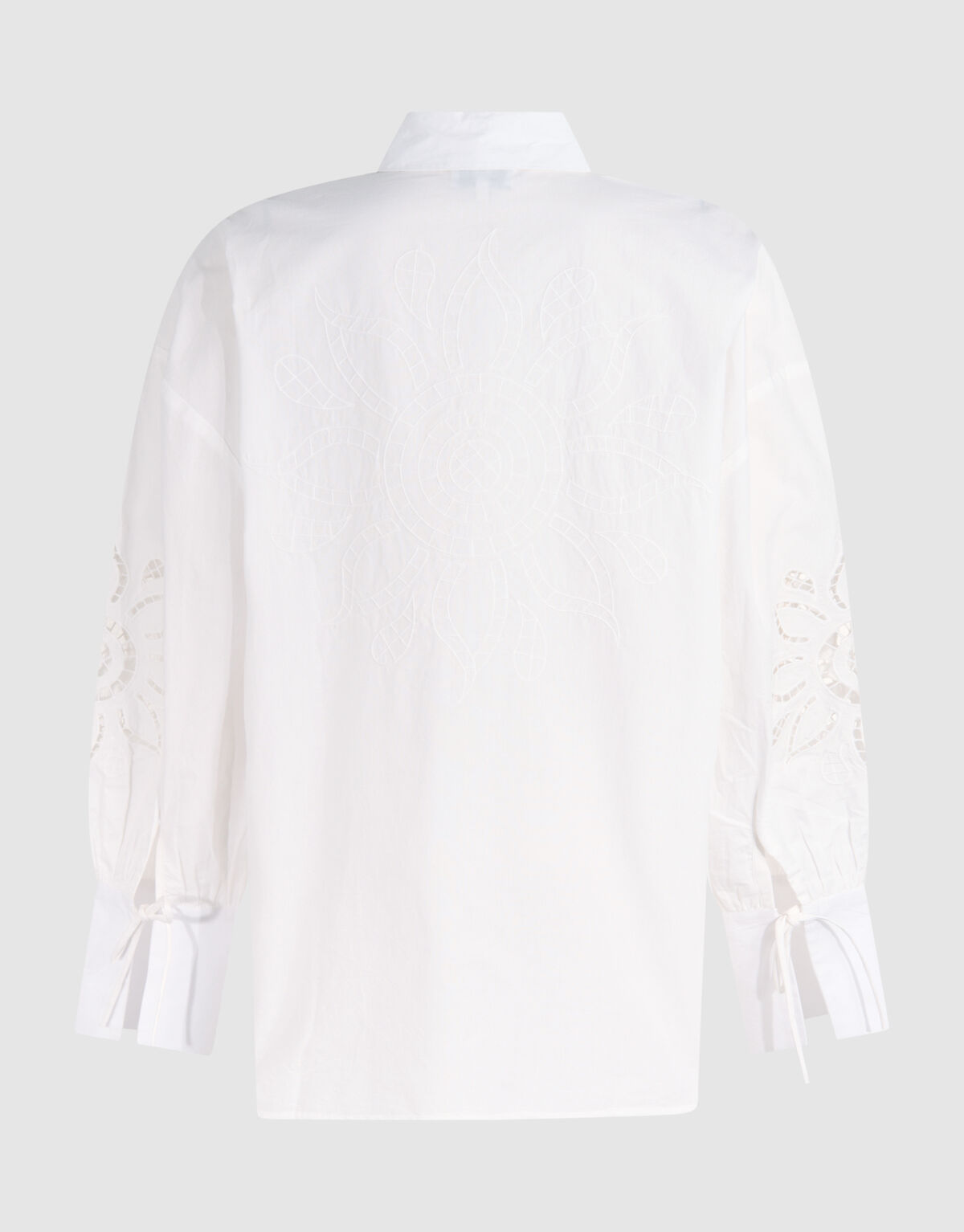 Stickerei-Bluse Wei&szlig; SHOEBY WOMEN