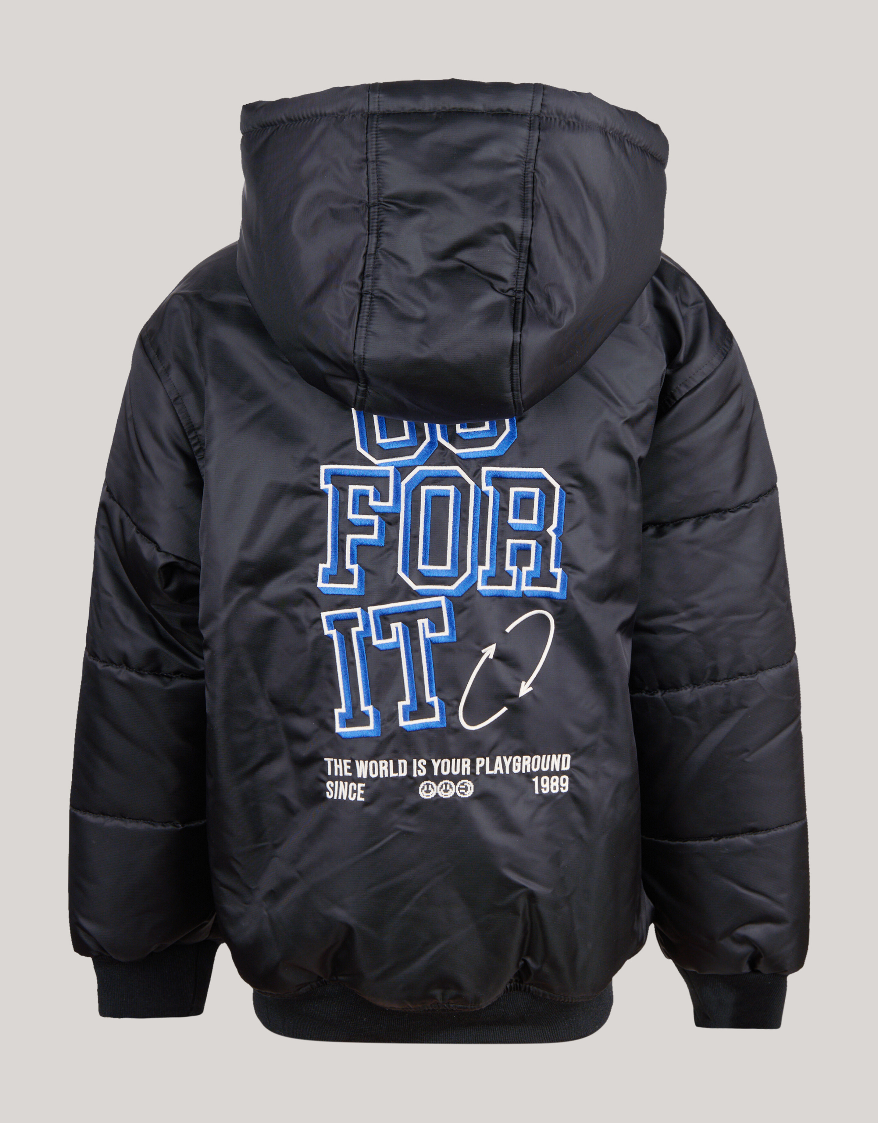 Varsity Jacke Schwarz SHOEBY BOYS