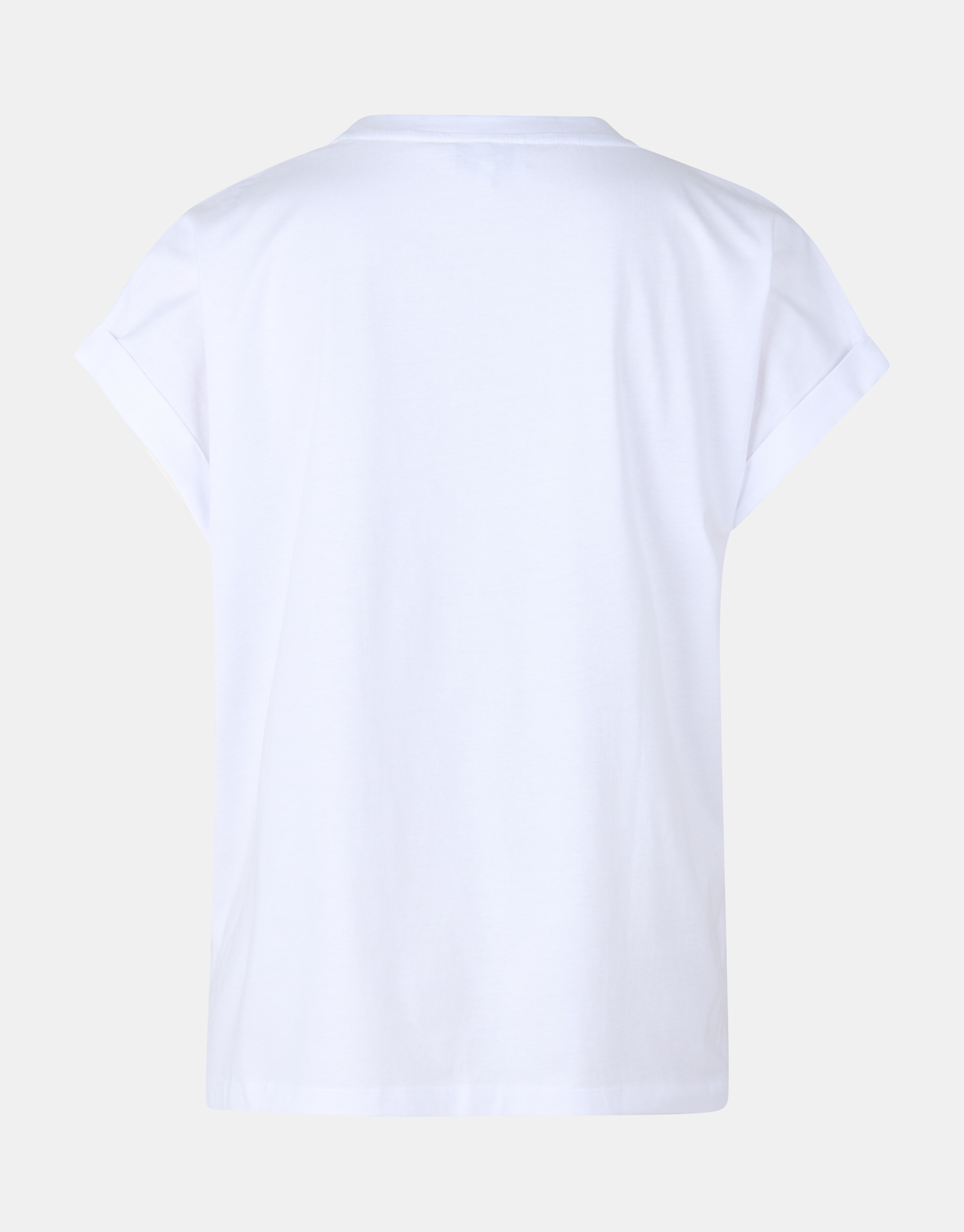 T-Shirt mit grafischem Aufdruck Weiß SHOEBY WOMEN